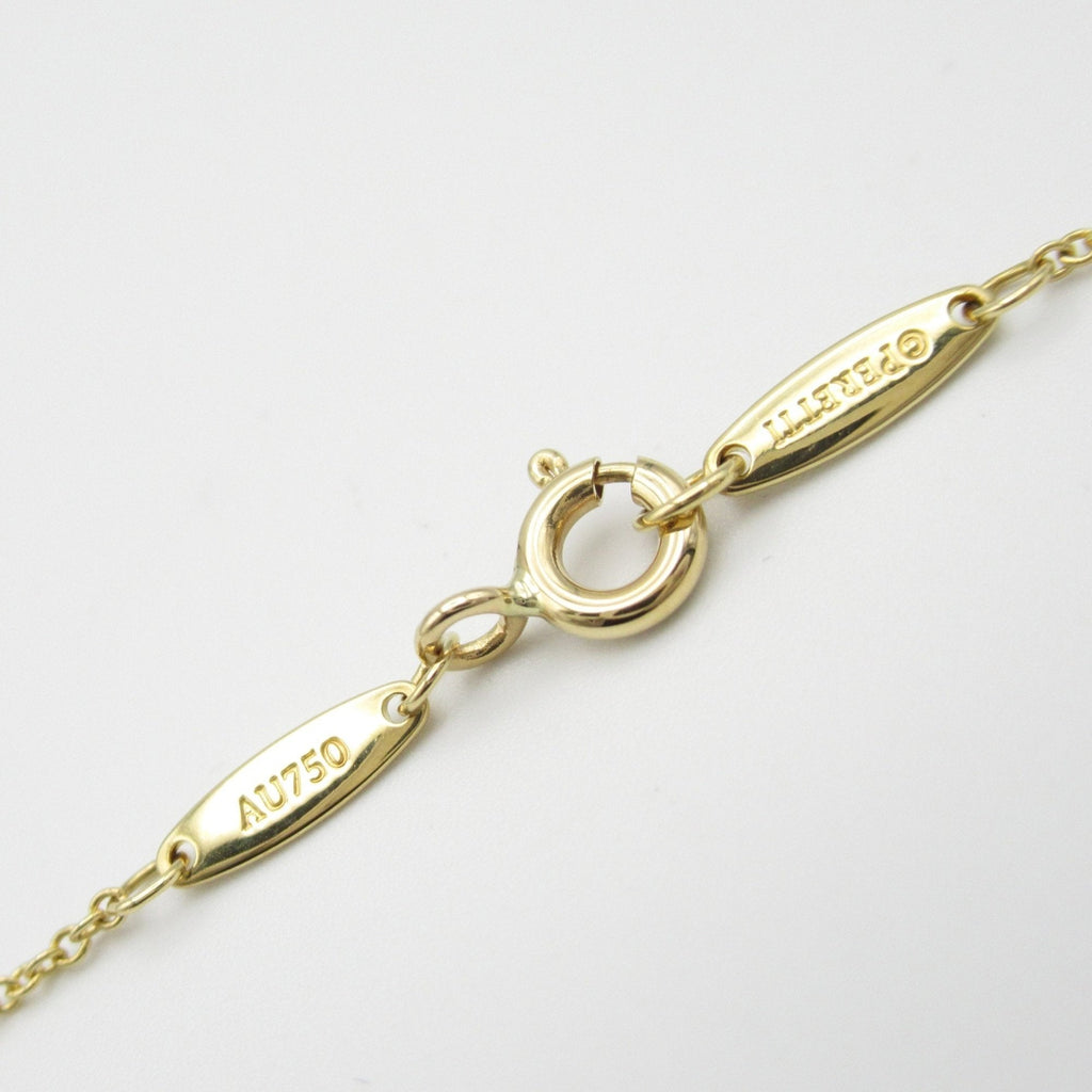 Elsa Peretti Diamonds By The Yard Pendant Necklace 18K Yellow Gold and Diamond
