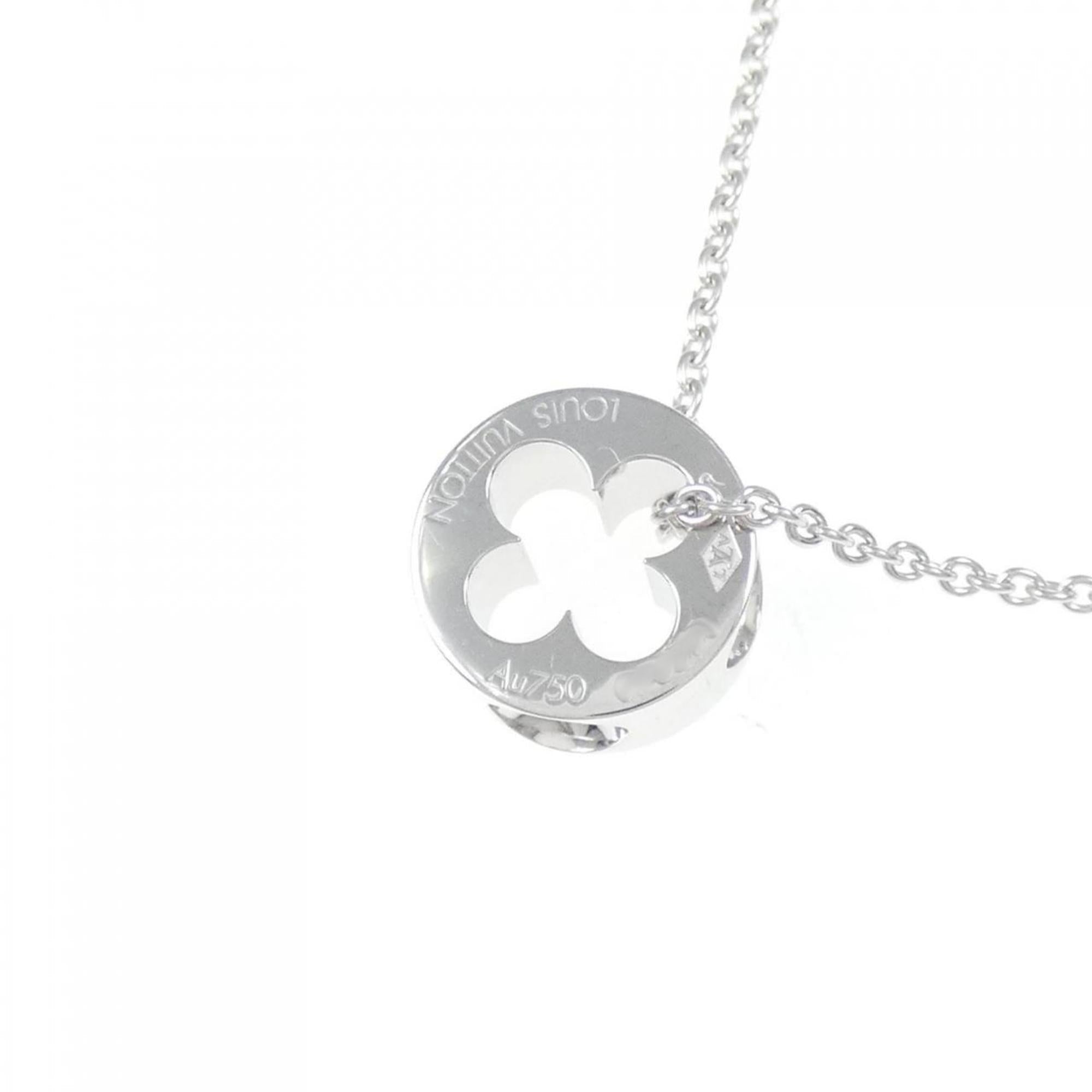 Empreinte Pendant Necklace 18K White Gold
