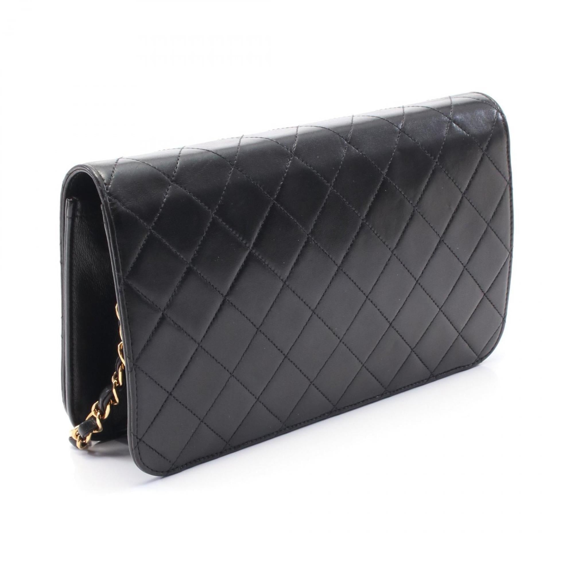 Vintage Full Flap Bag Quilted Lambskin Medium