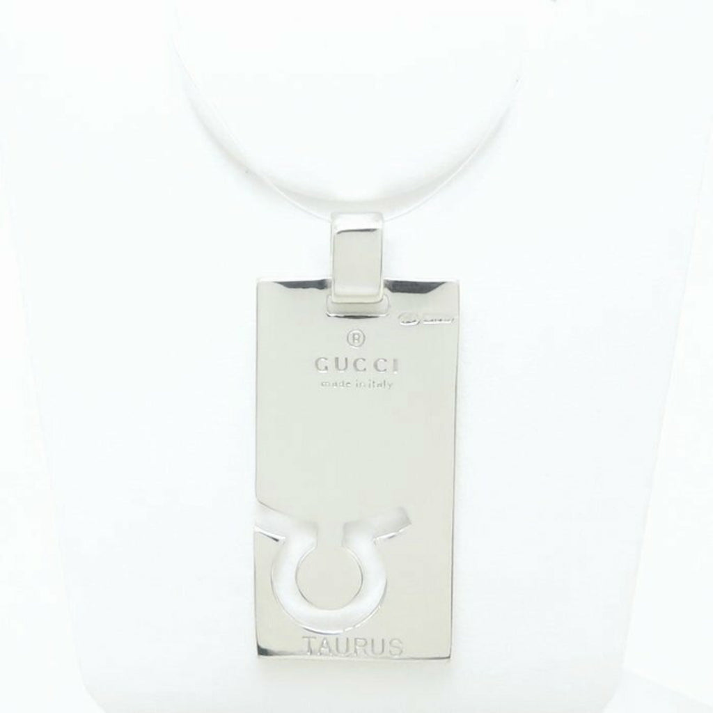 Taurus Constellation Pendant Necklace Sterling Silver