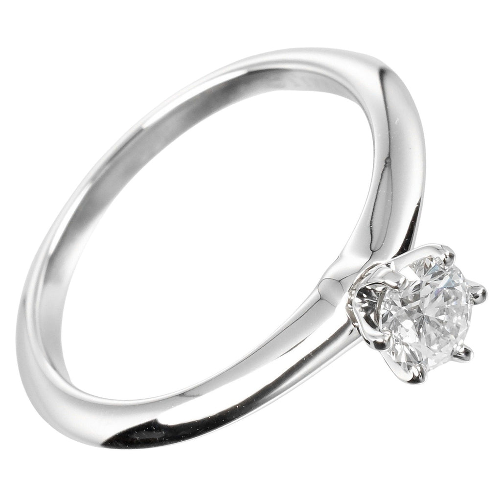Engagement Ring Platinum with Diamond 0.32ct