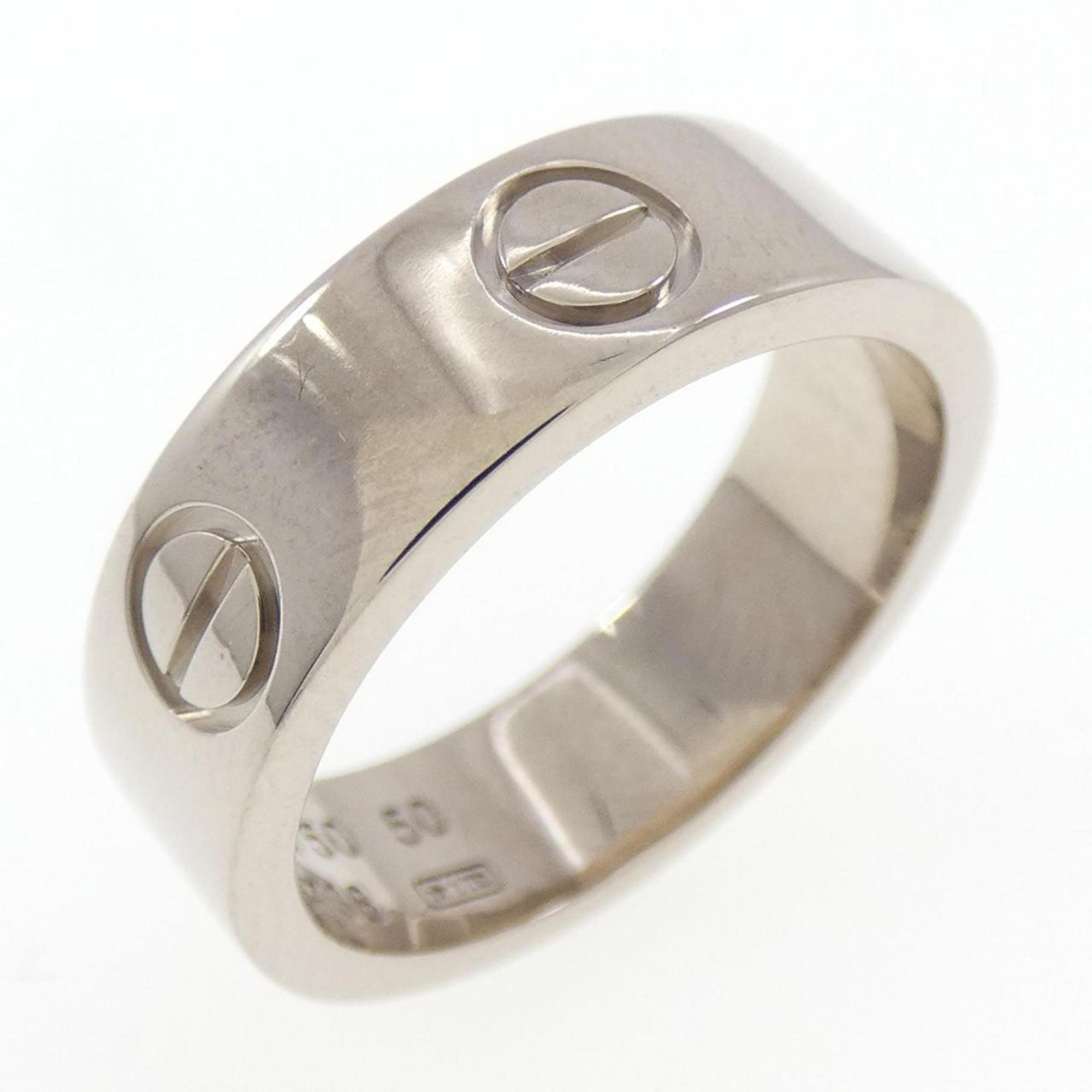 Love Ring 18K White Gold