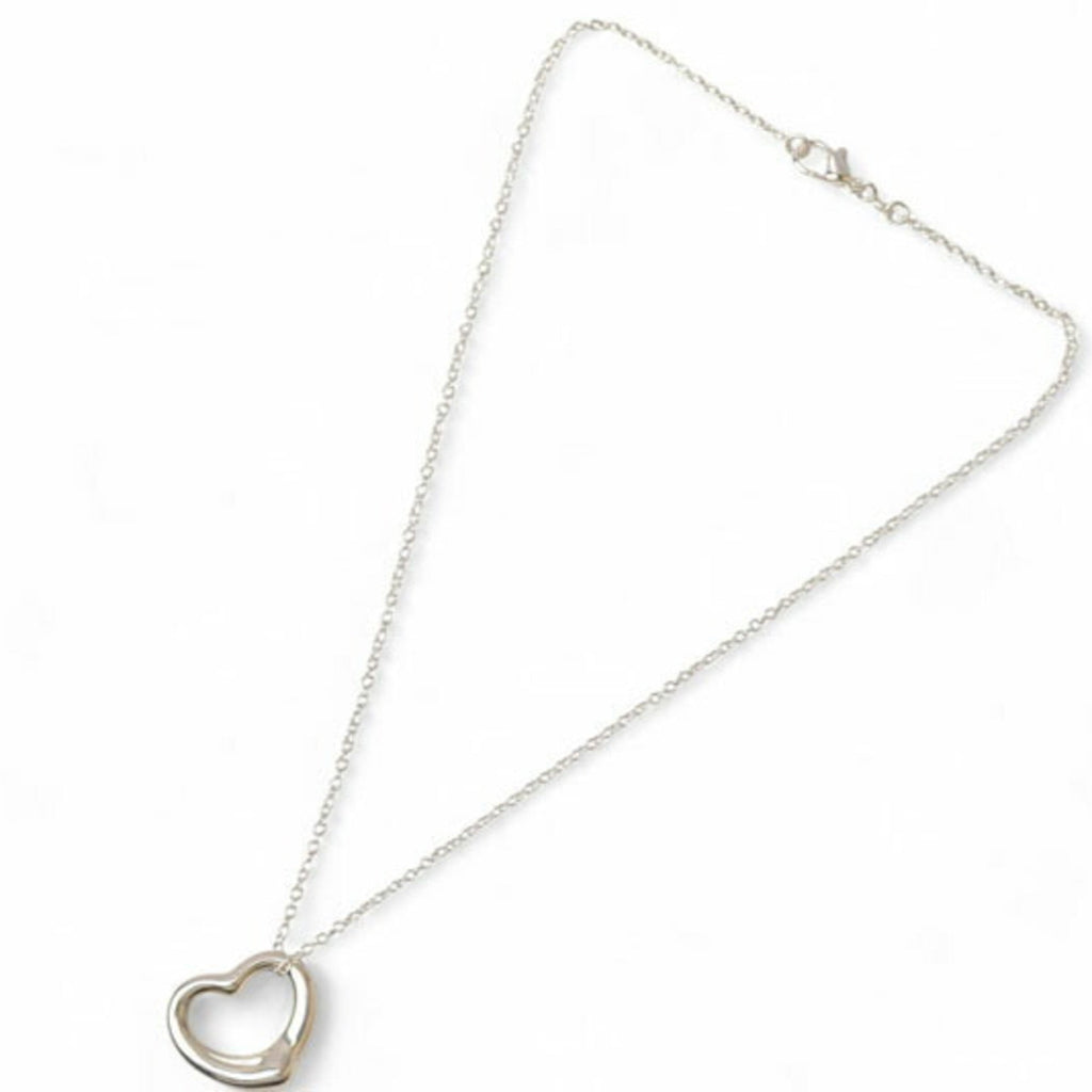 Elsa Peretti Pendant Necklace Sterling Silver 18mm