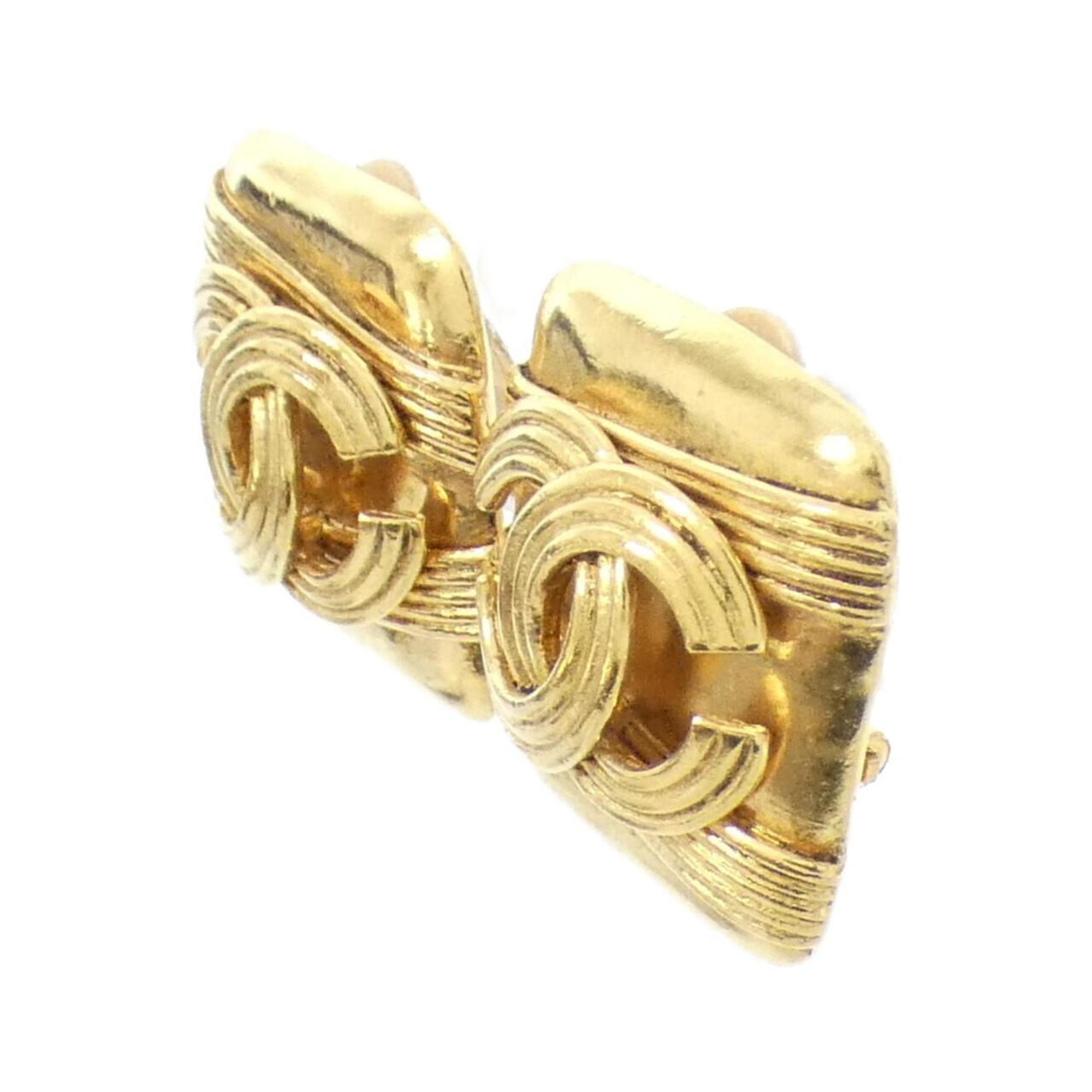Earrings Gold-Tone Metal