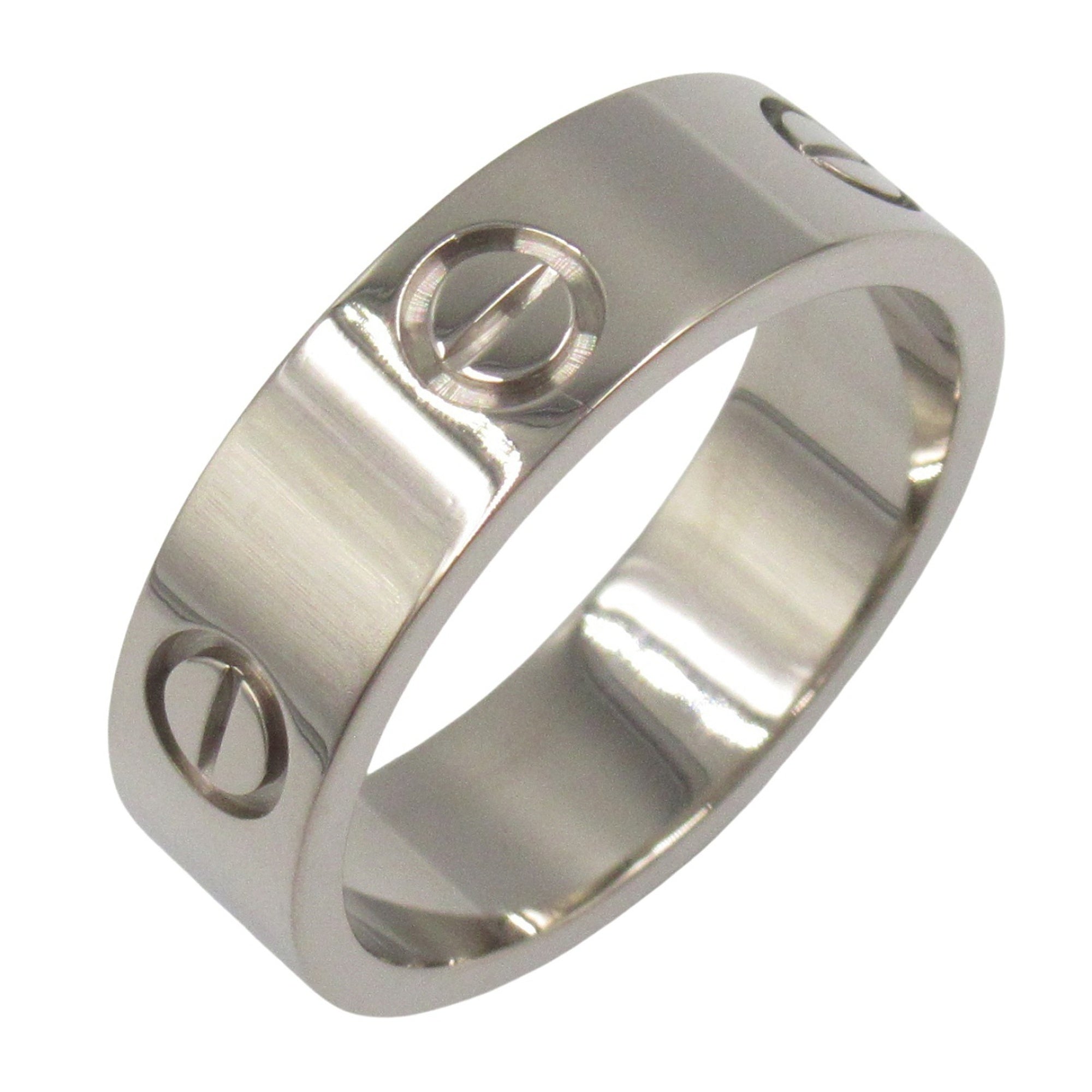 Love Ring 18K White Gold