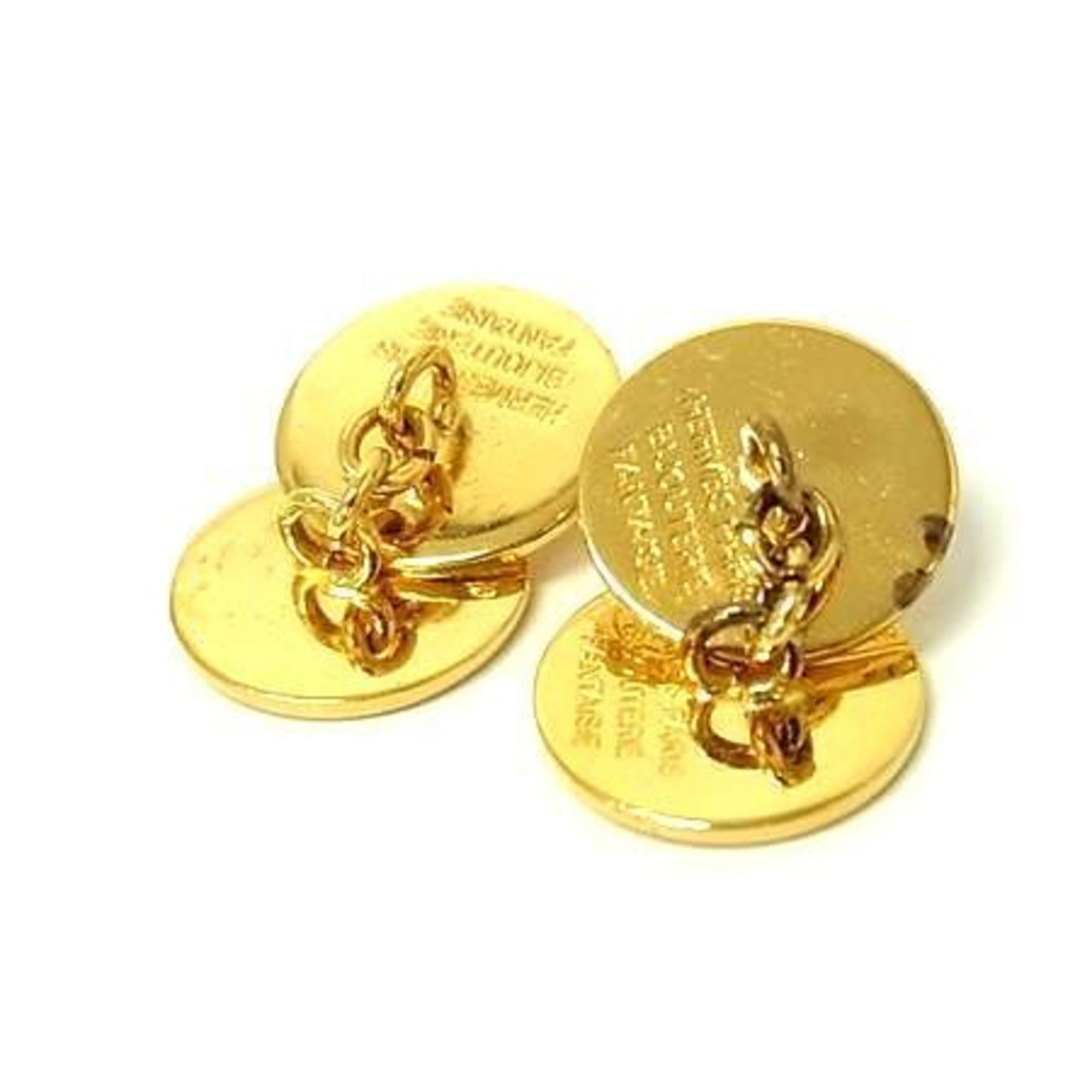Cufflinks Gold Metal Bracelet