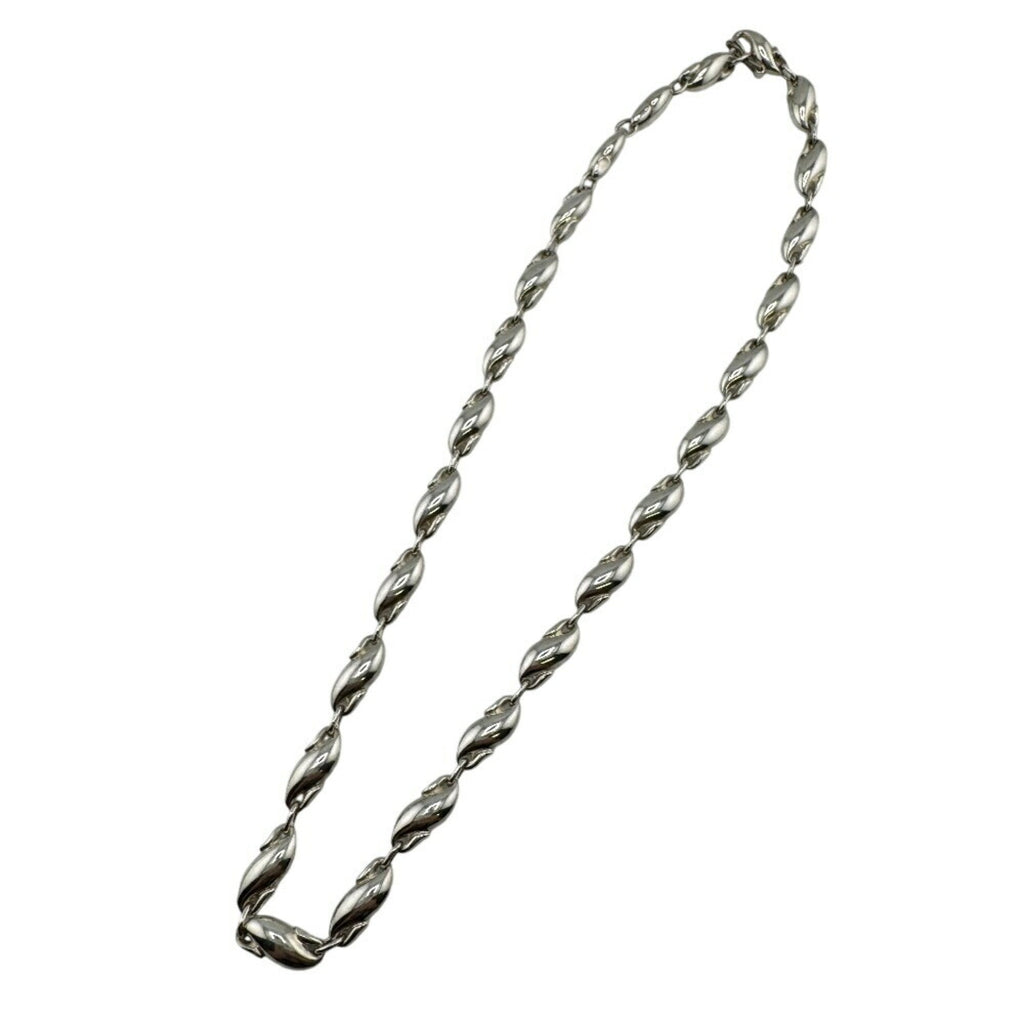 Seahorse Link Necklace Sterling Silver