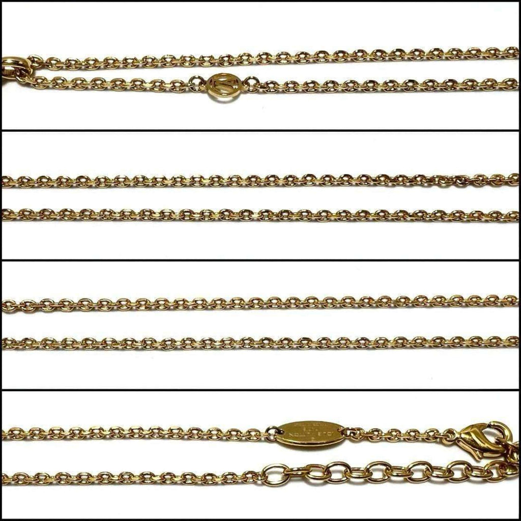 Vivienne Pendant Necklace Metal Gold