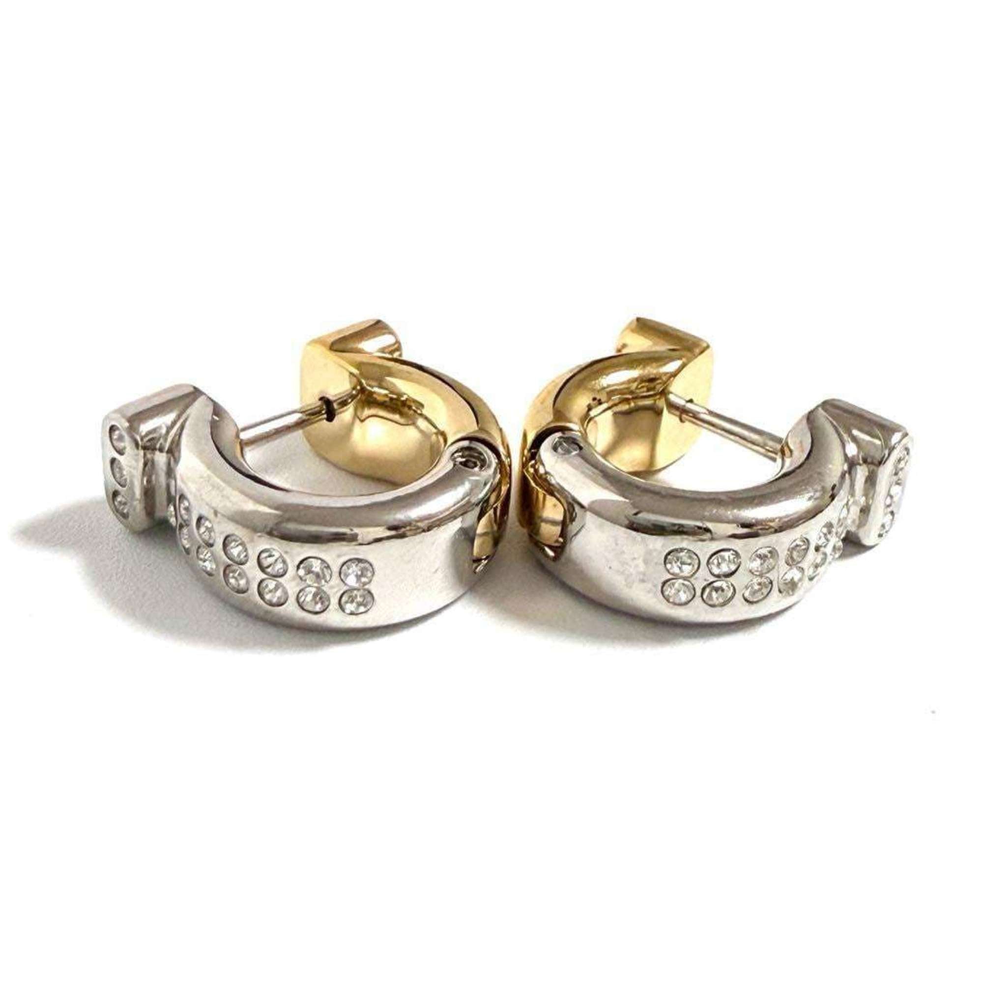 Earrings Crystal Hoop
