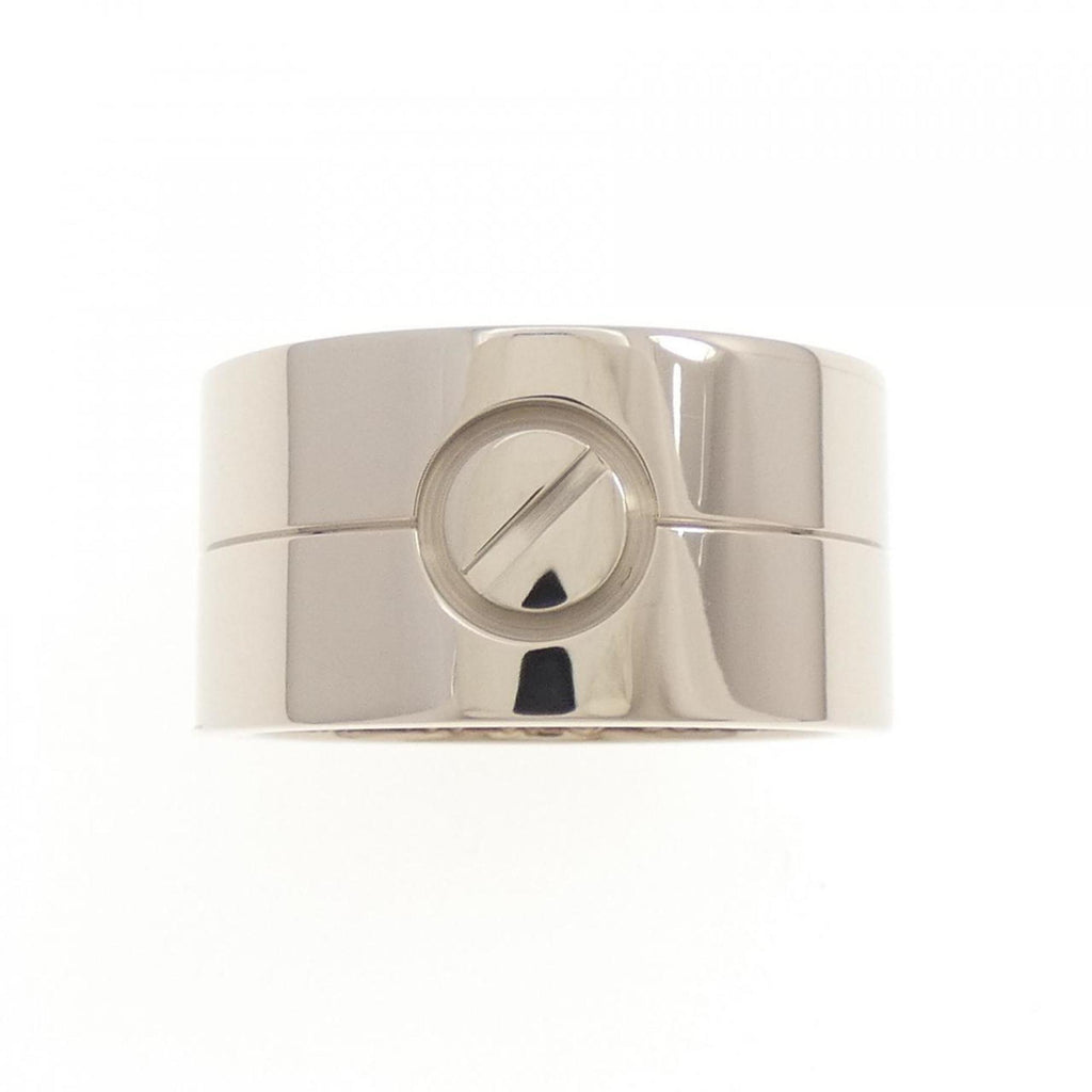 Love Band Ring 18K White Gold