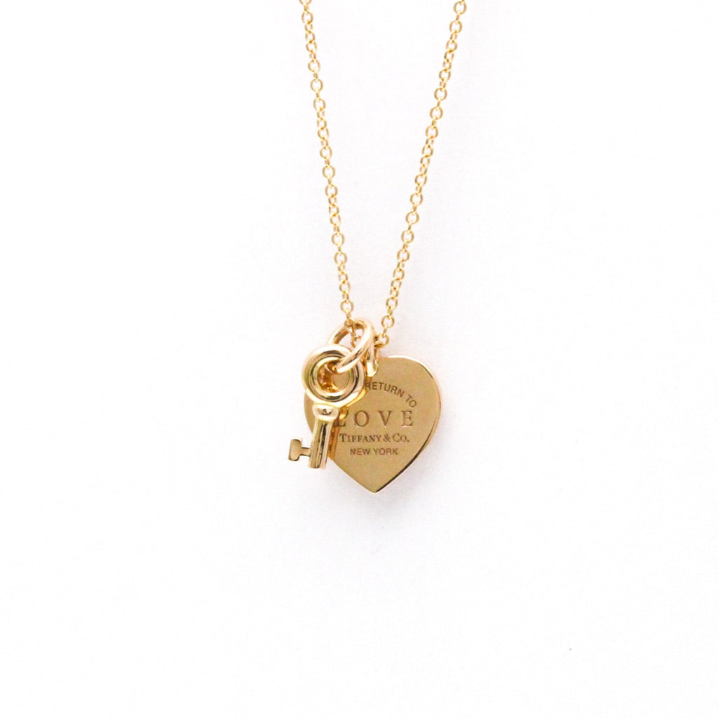 Return To Tiffany Pendant Necklace 18K Rose Gold