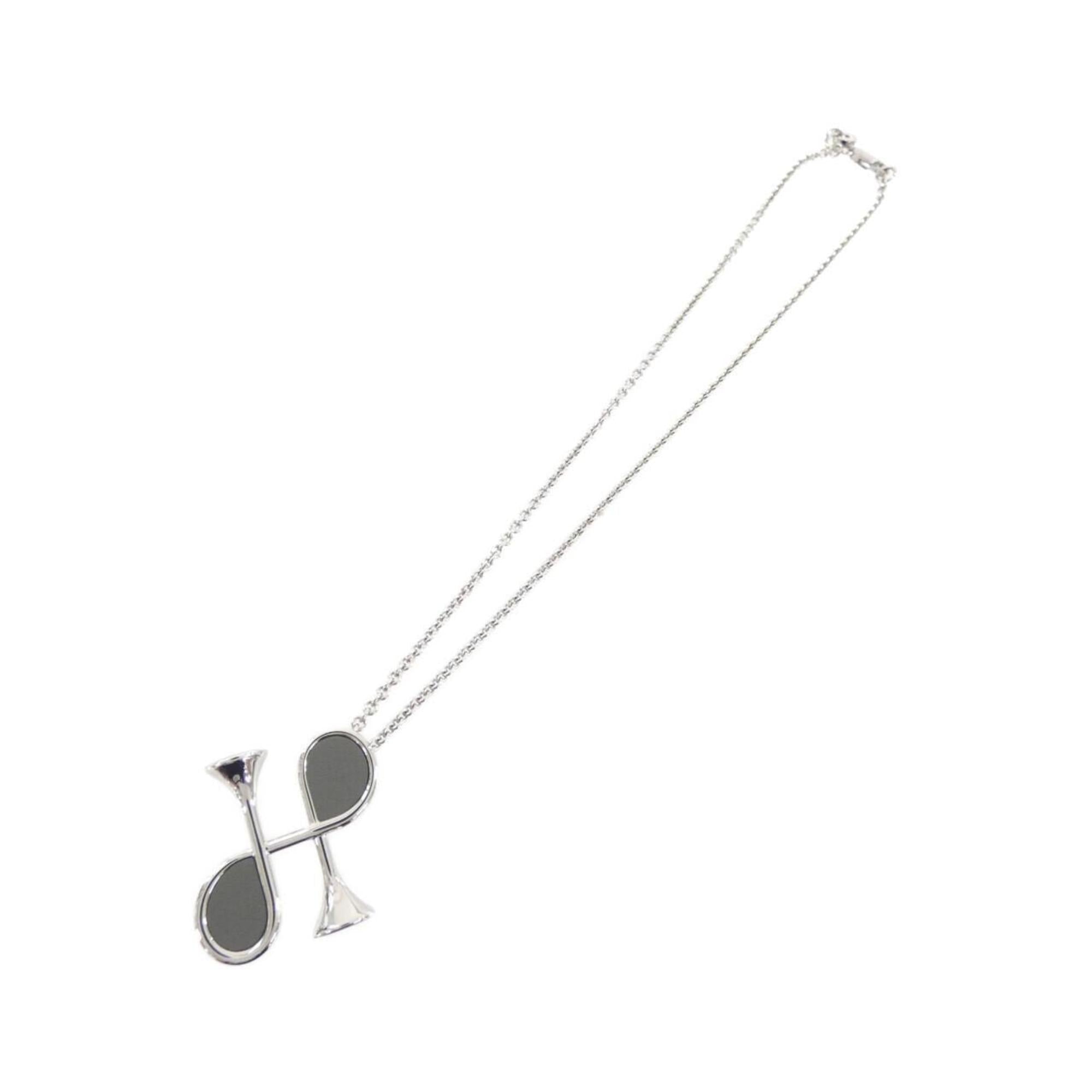 Pendant Necklace Swift Leather
