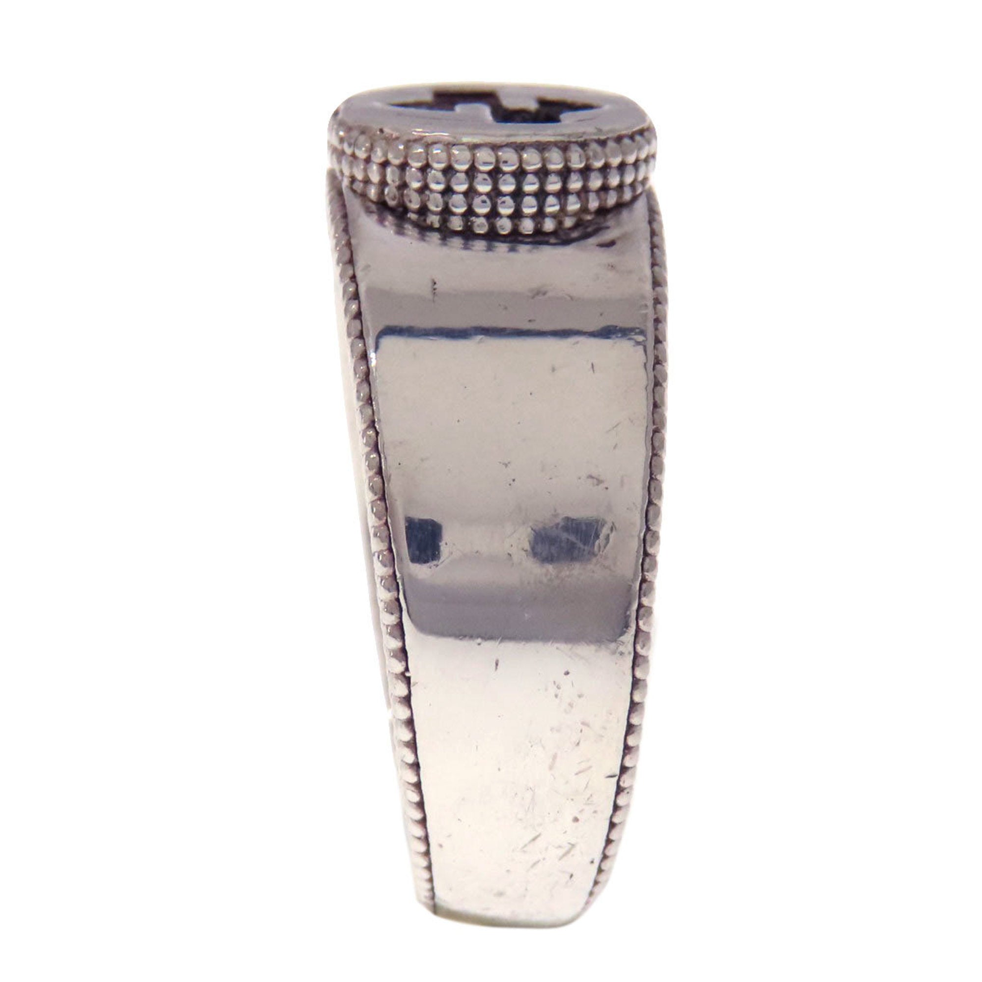 Interlocking G Ring Sterling Silver