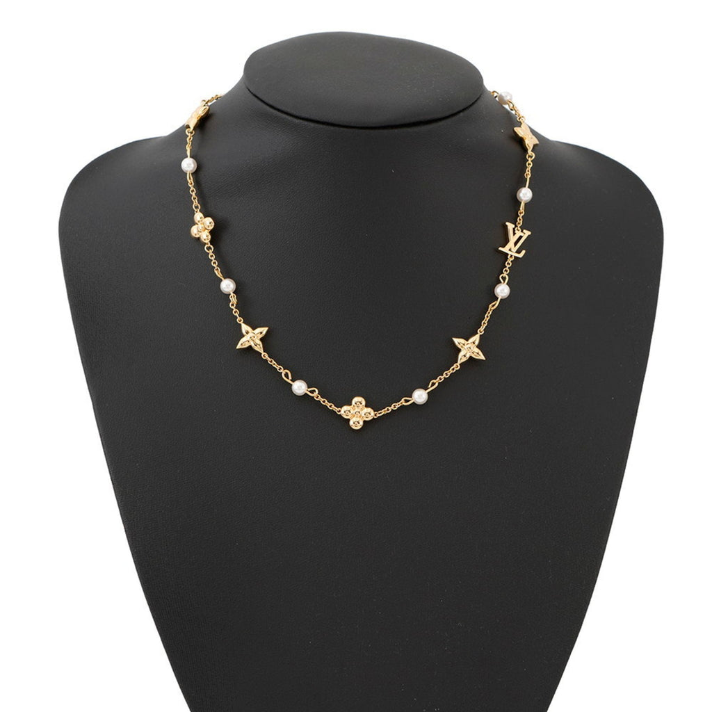 Louisa Pendant Necklace Gold