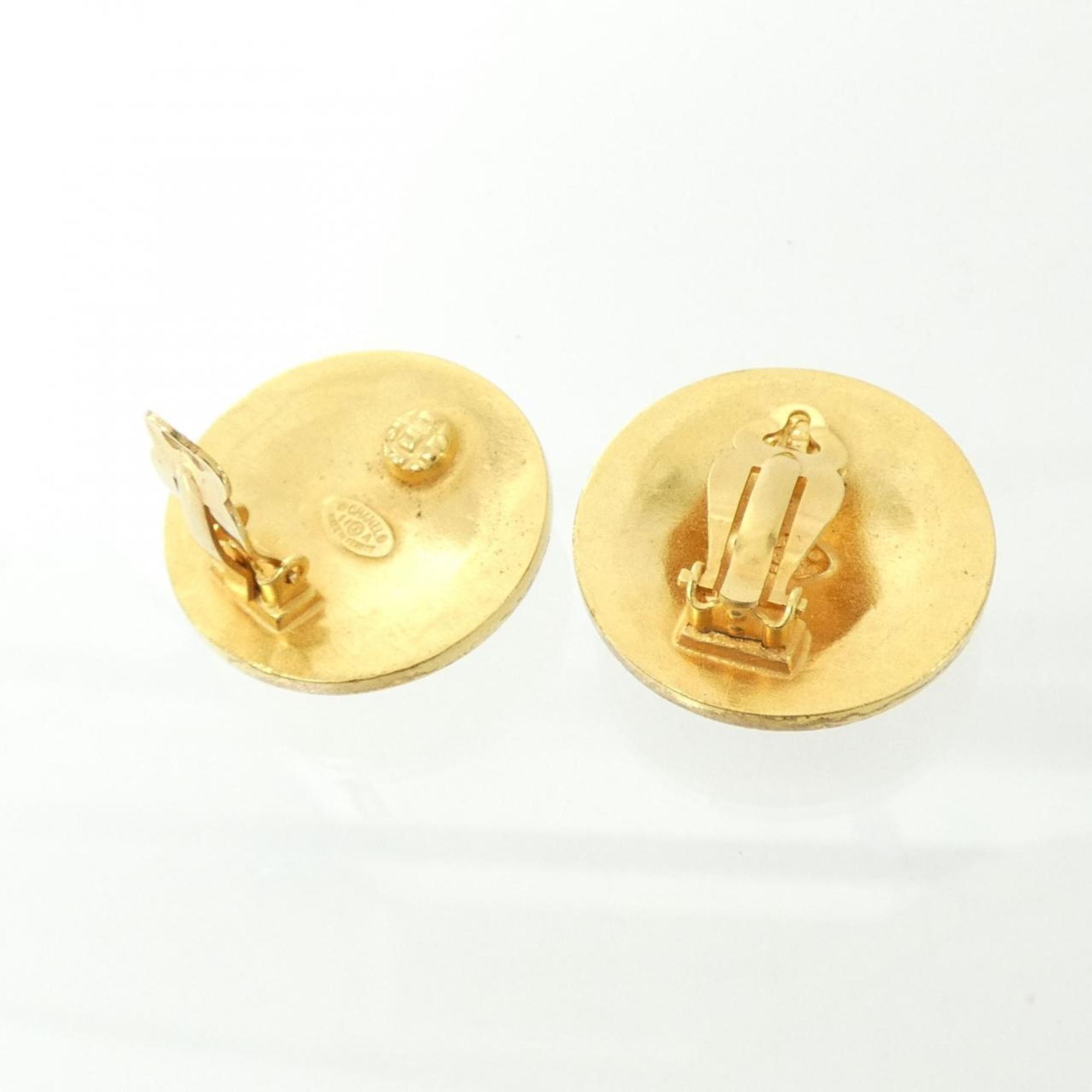 Earrings Gold-Tone Metal