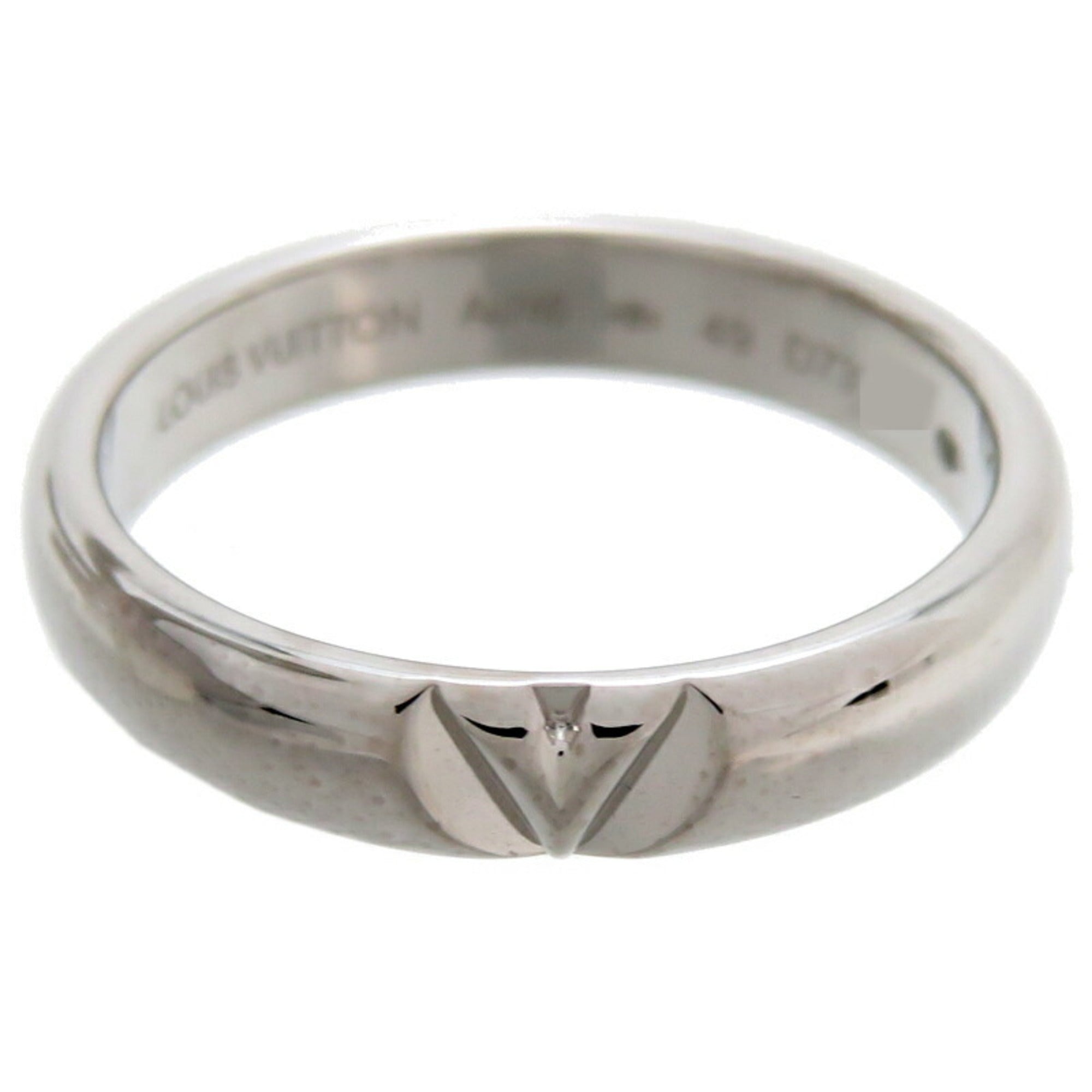 Band Ring 18K White Gold