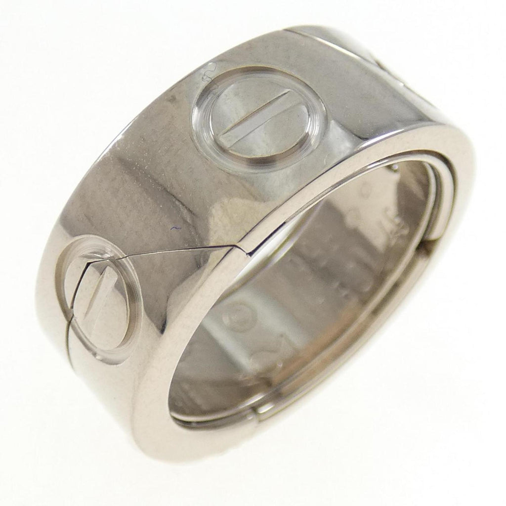 Astrolove 1999 Xmas Limited Edition Band Ring 18K White Gold
