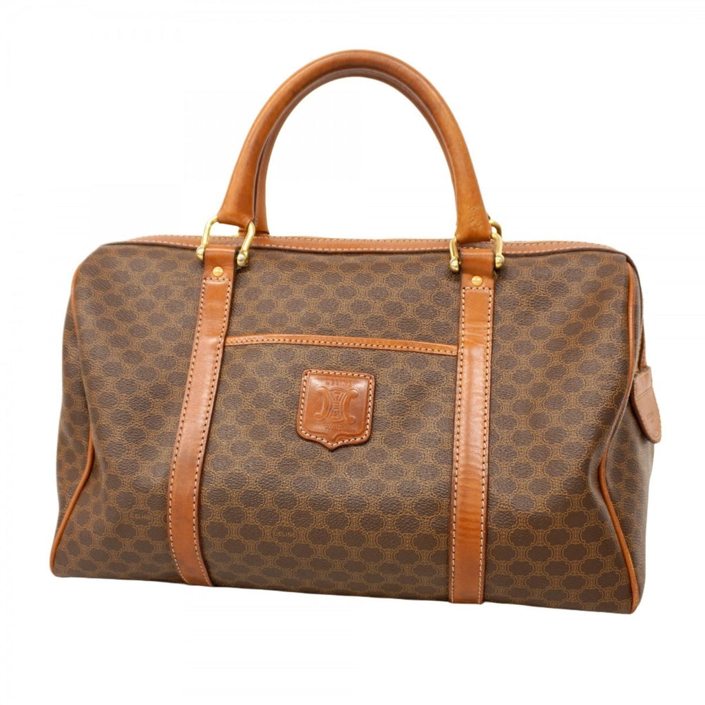 Vintage Duffle Bag Macadam Coated Canvas Medium