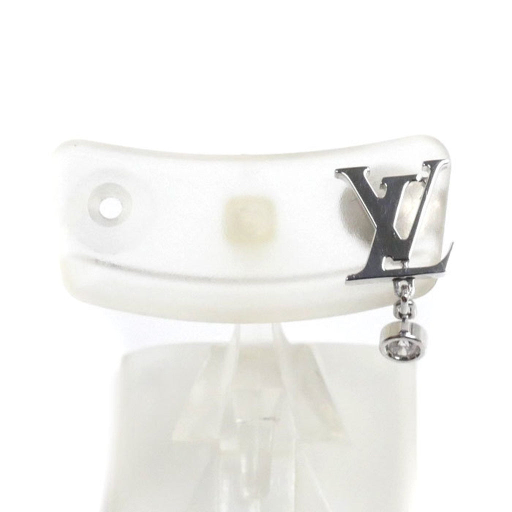 Single Earring 18K White Gold