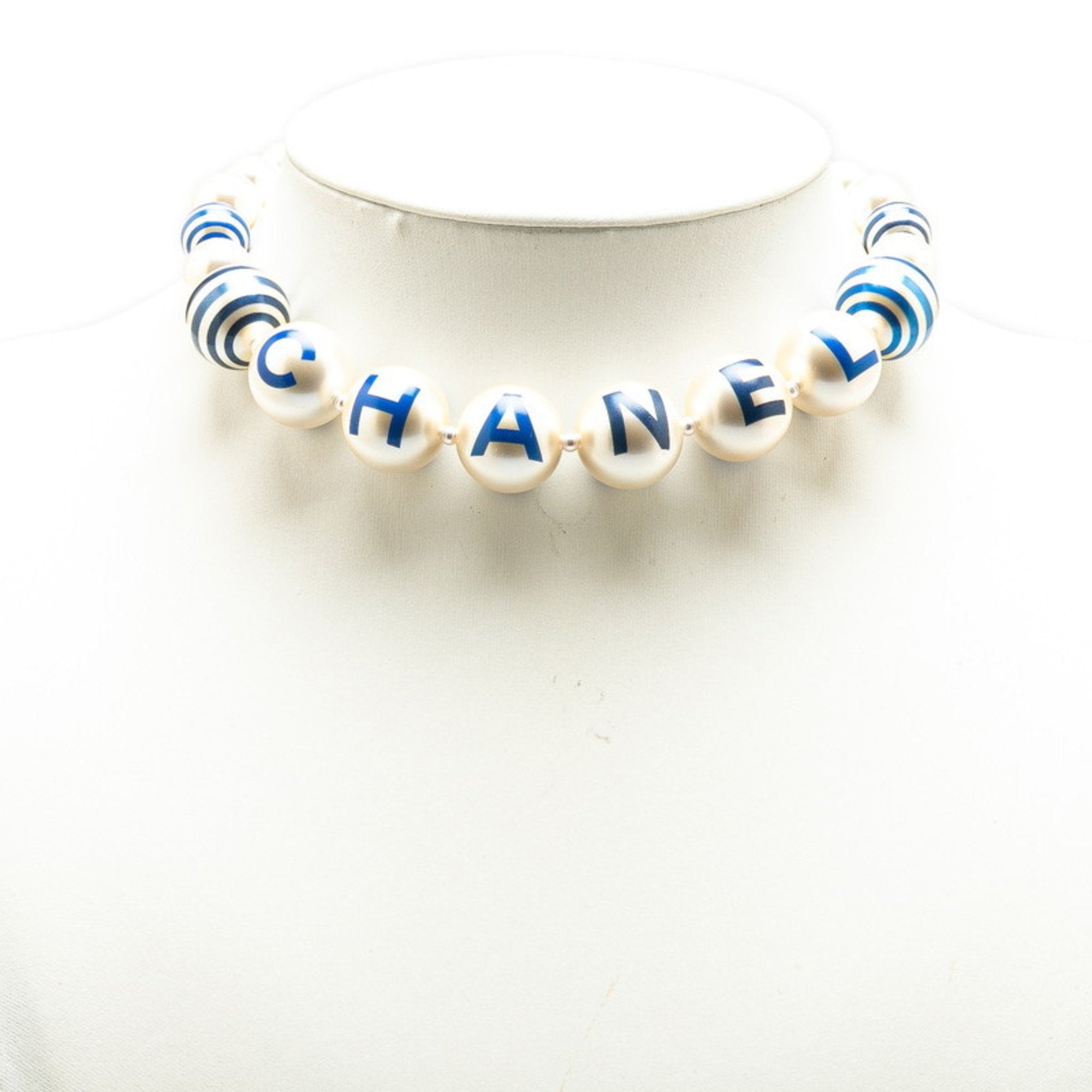 CC Logo Pendant Necklace Metal