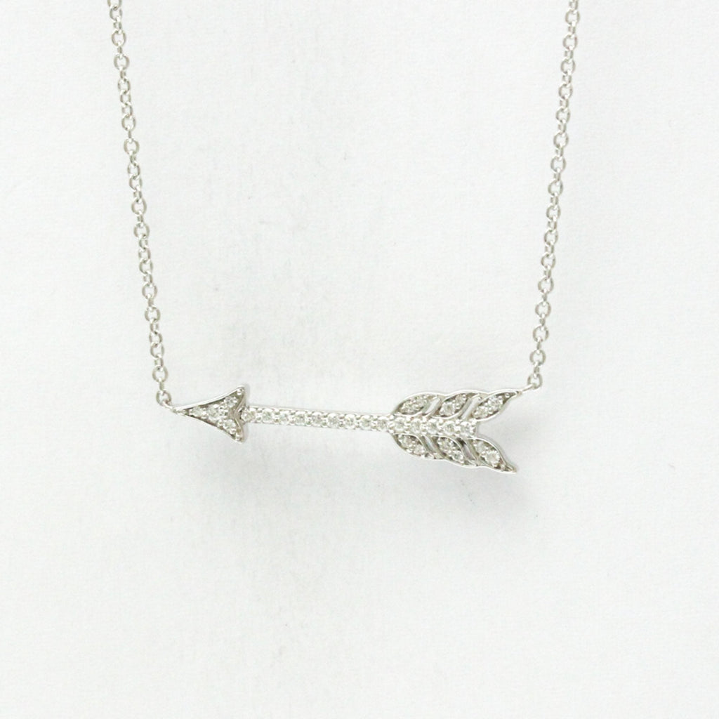 Pendant Necklace Platinum With Diamond