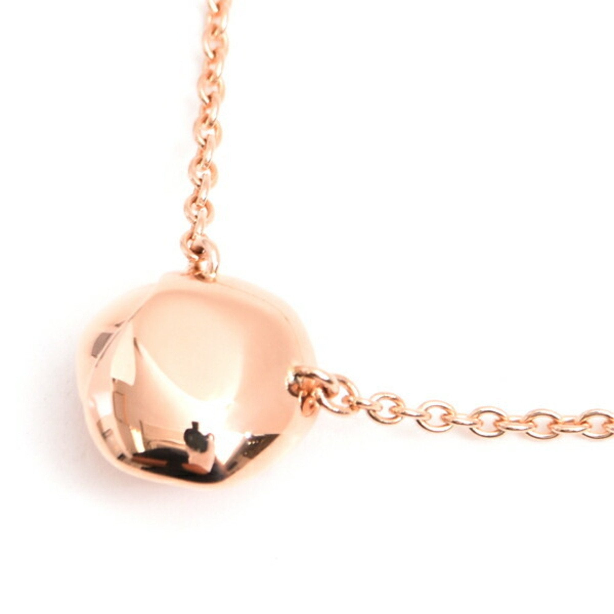 Rose Couture Pendant Necklace 18K Rose Gold and Diamond
