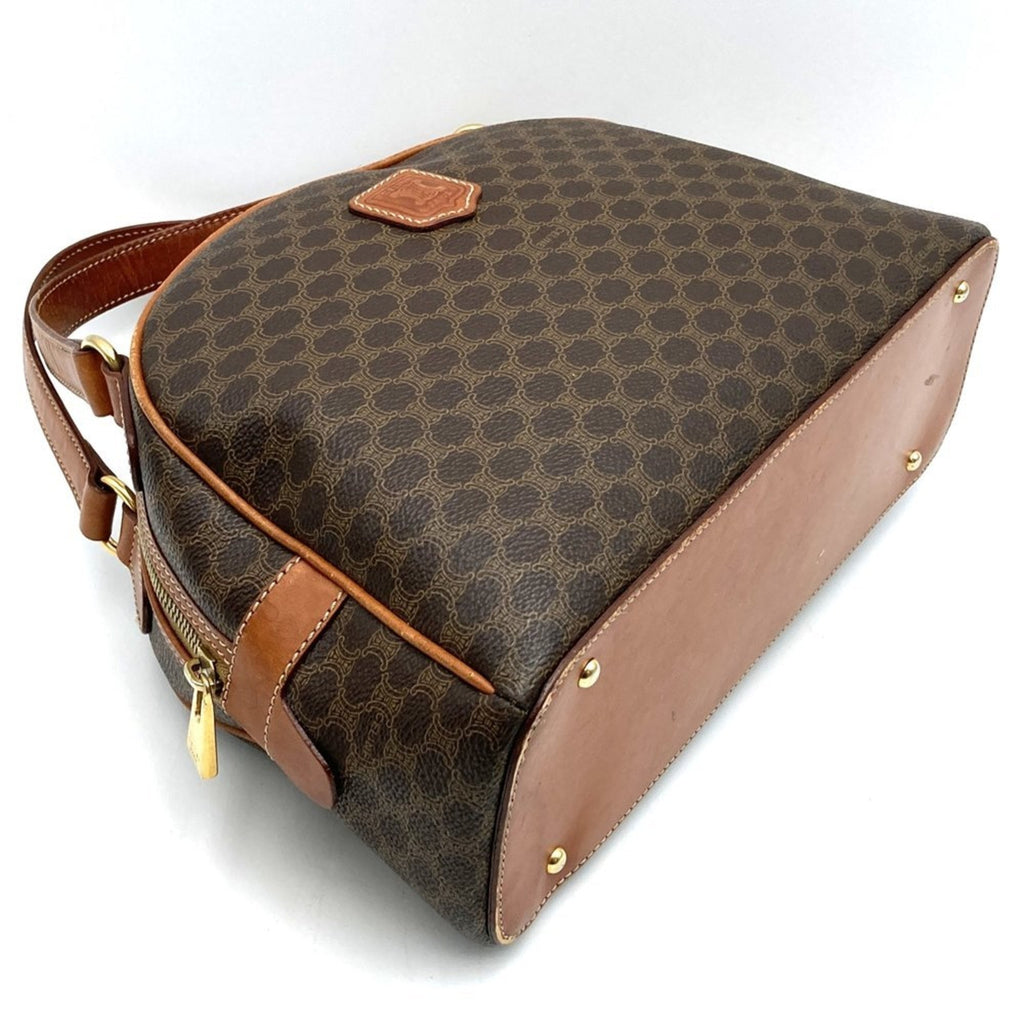 Vintage Duffle Bag Macadam Coated Canvas Medium
