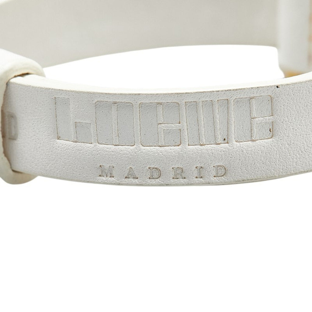 Bracelet White Leather