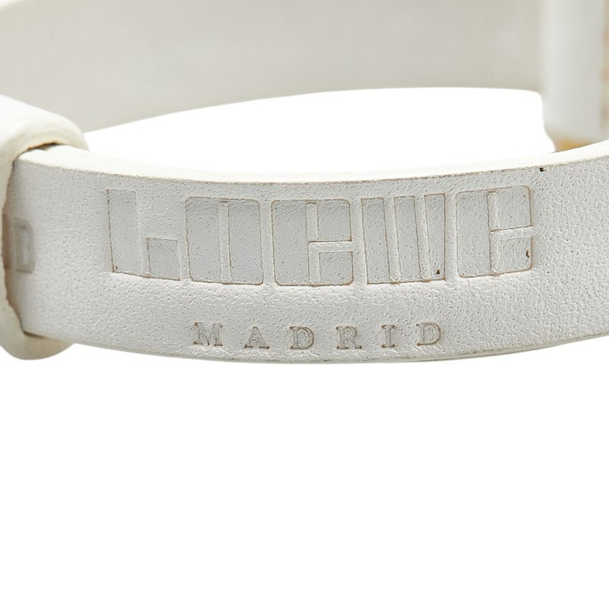 Bracelet White Leather