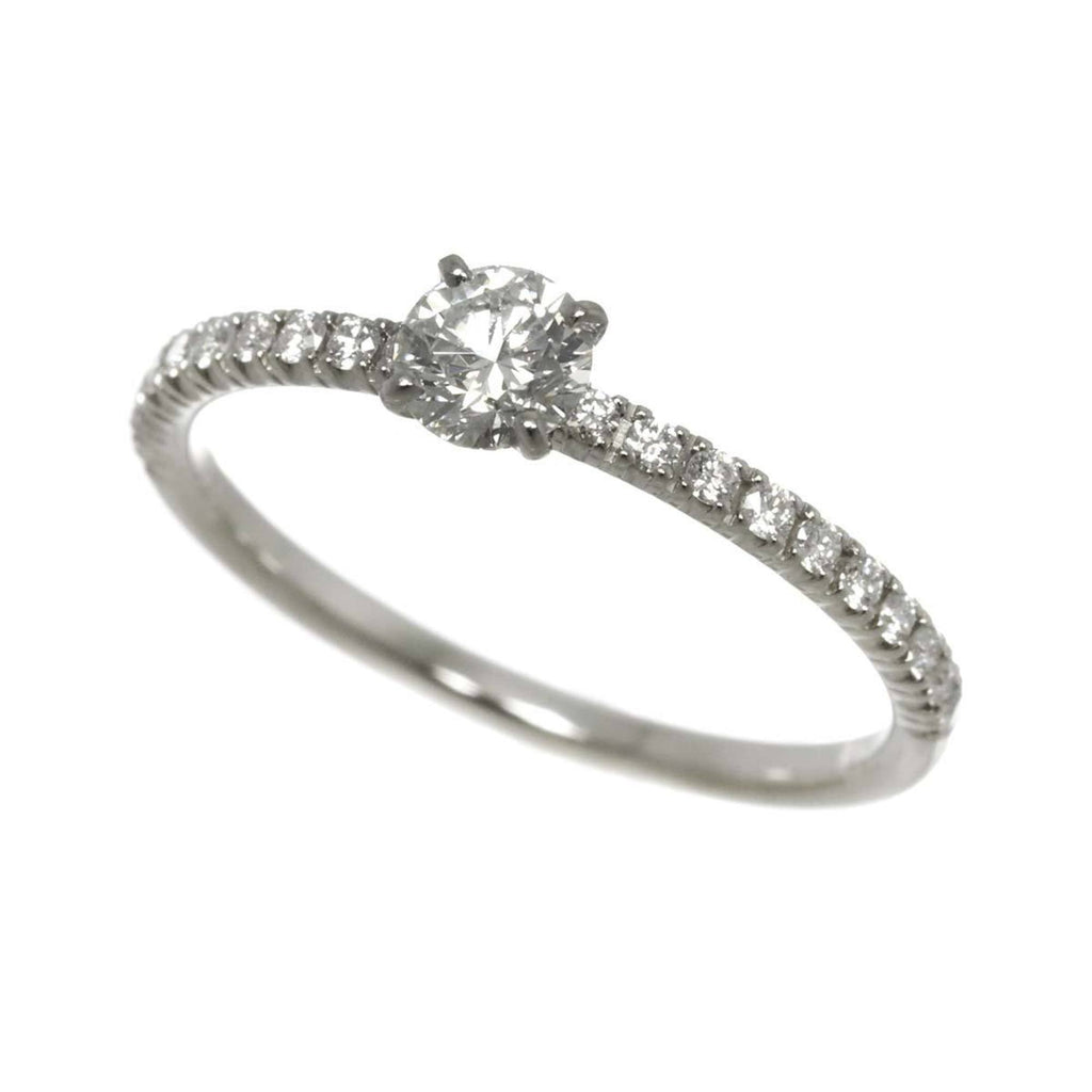 Ring Platinum With Diamond 0.24ct