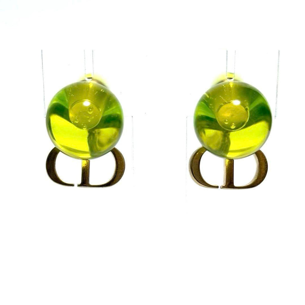 Tribal Earrings Metal and Plastic