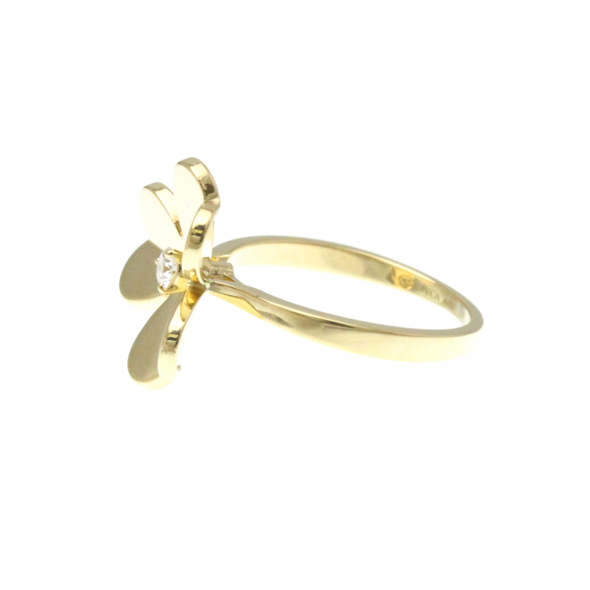 Frivole Ring 18K Yellow Gold with Diamond Small
