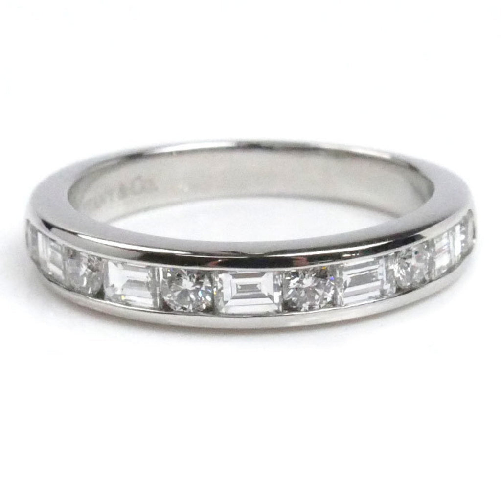 Band Ring Platinum with Diamond