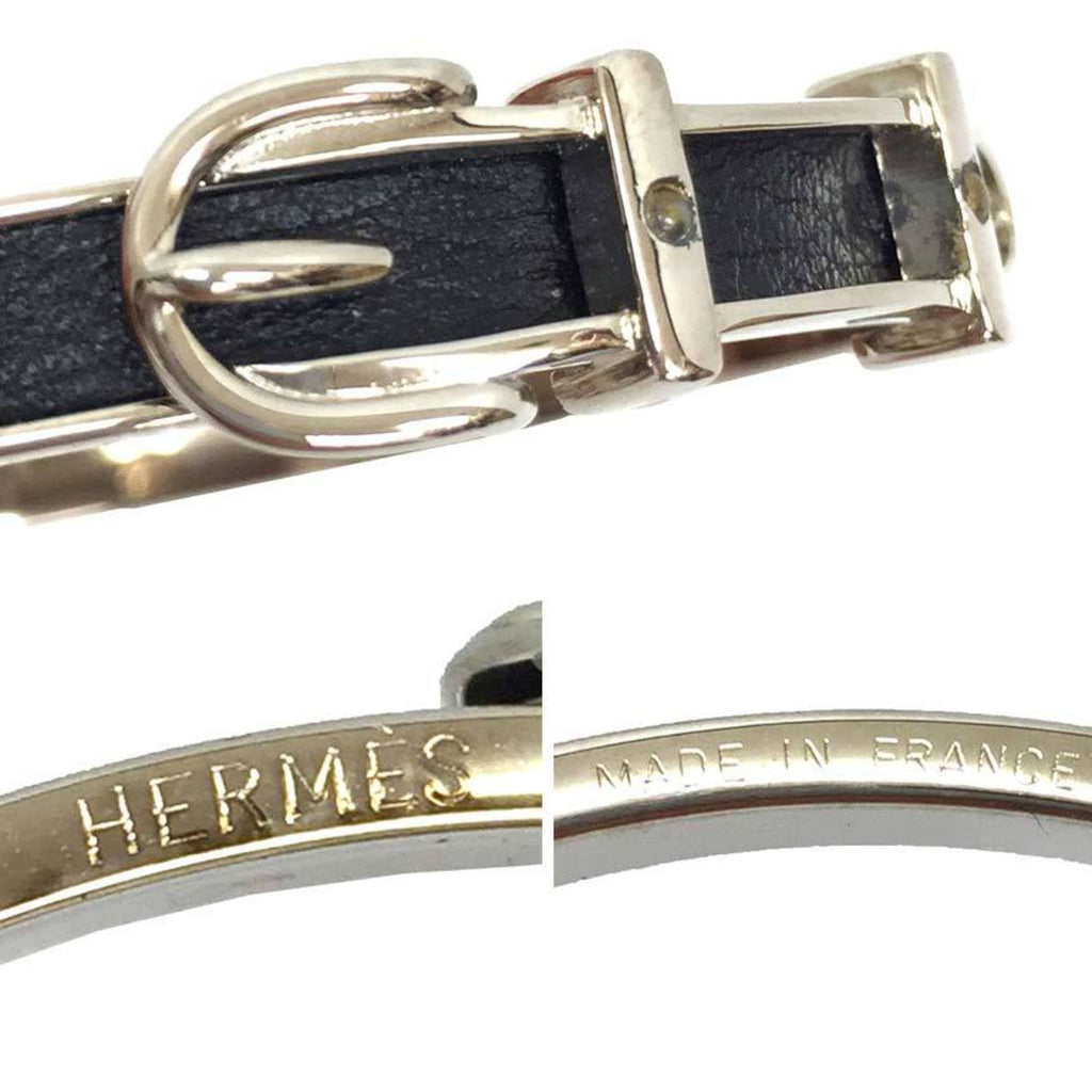 Belt Motif Bracelet Brass and Leather