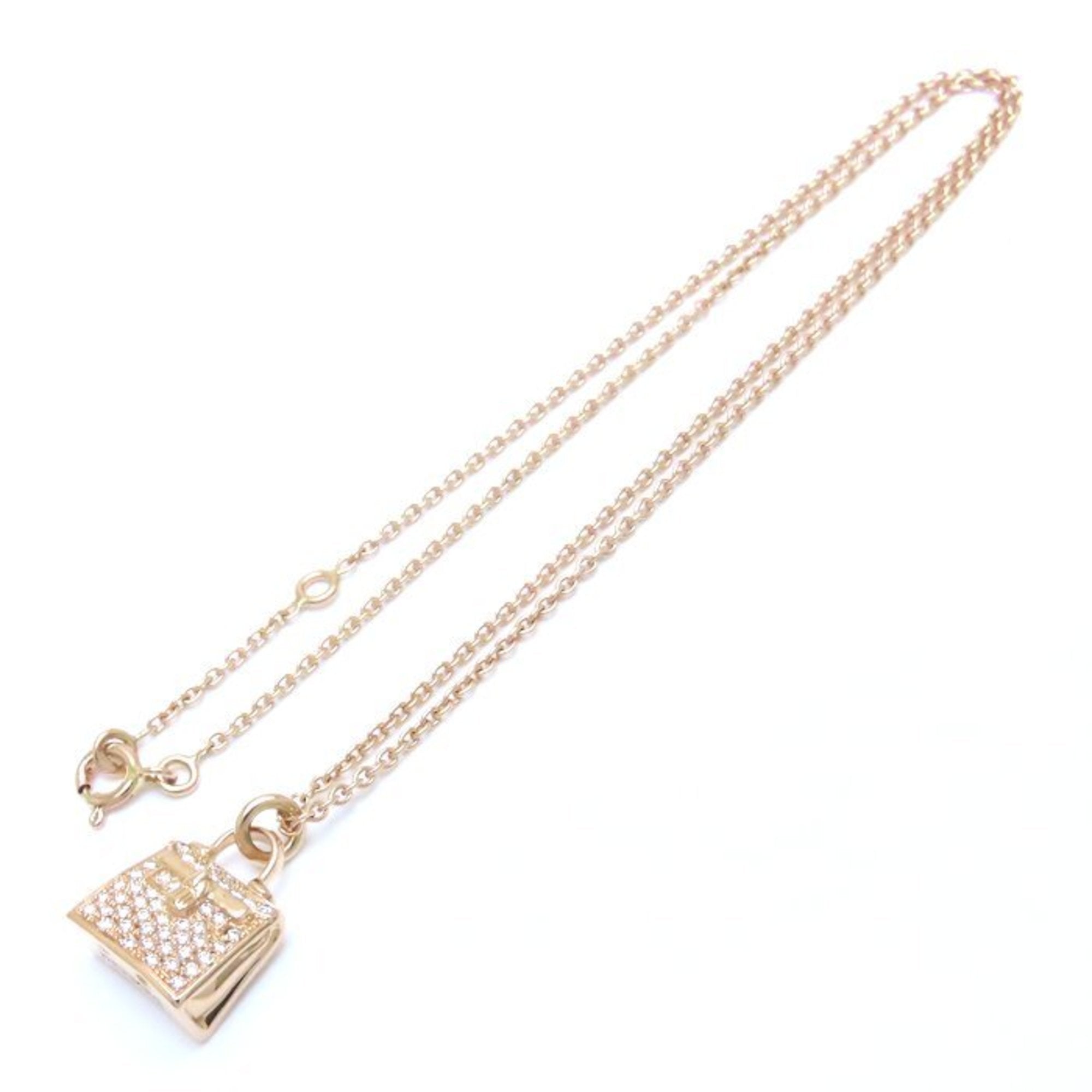 Pendant Necklace 18K Rose Gold