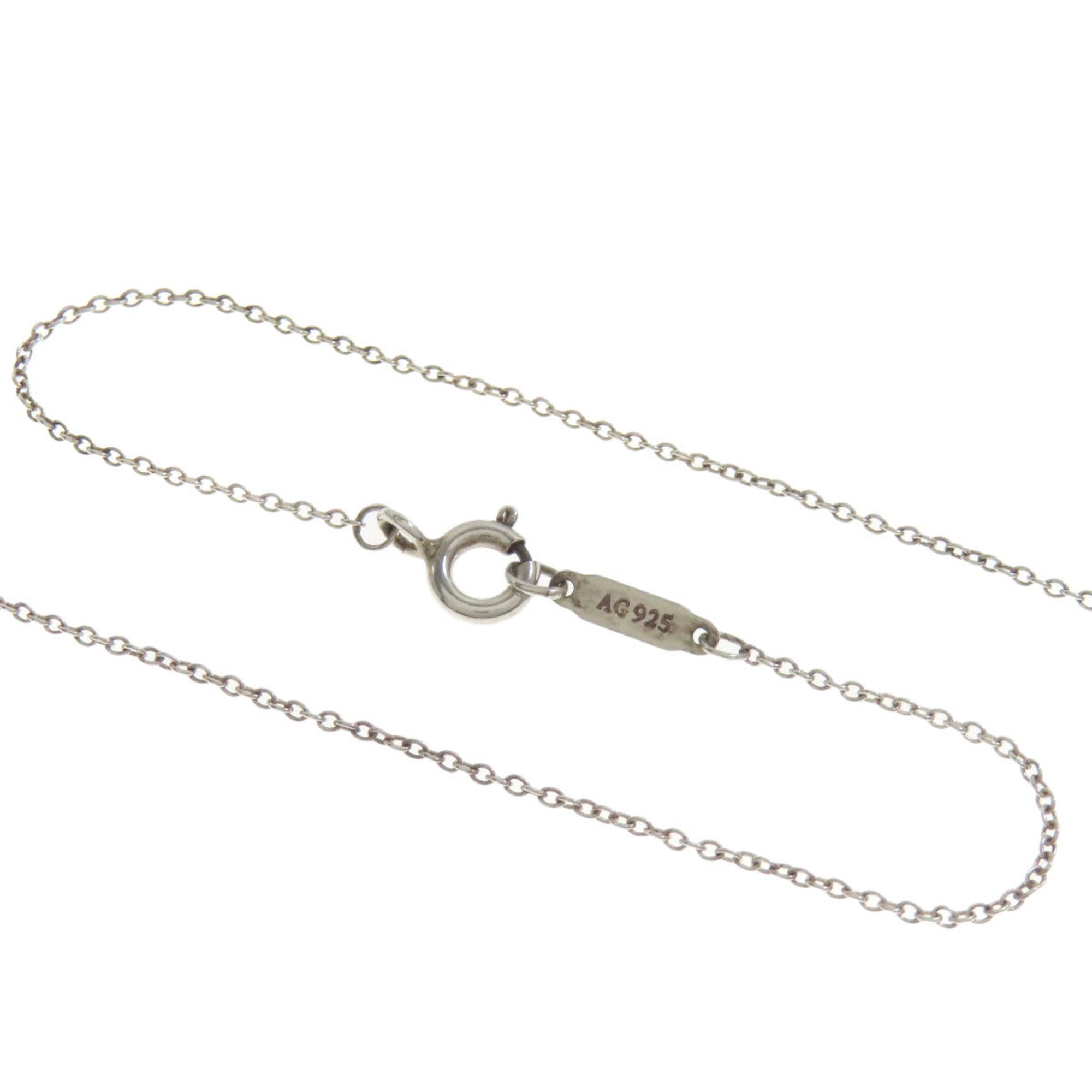 Iris Pendant Necklace Silver