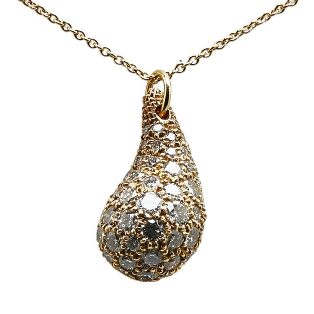 Elsa Peretti Pendant Necklace 18K Yellow Gold 20.6mm