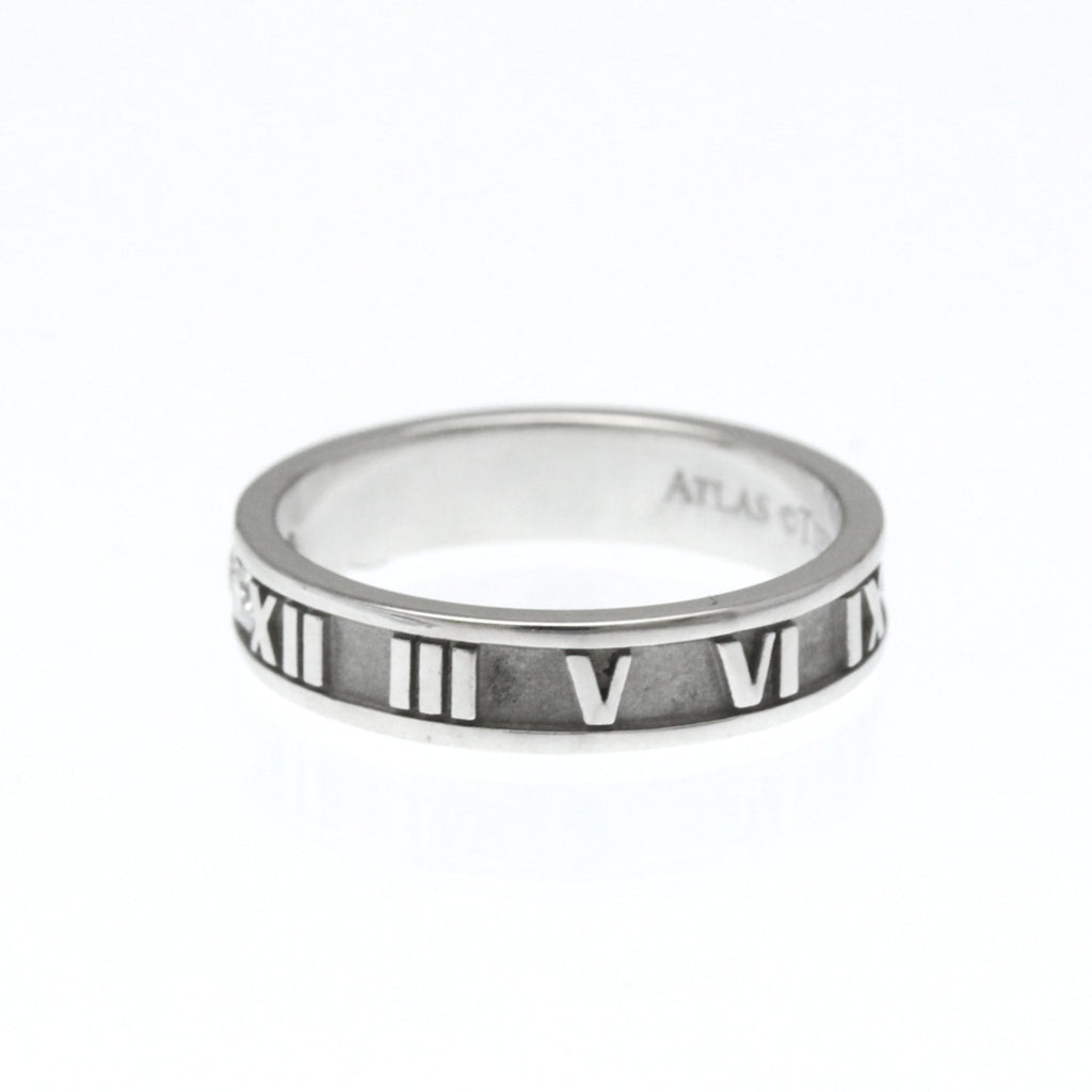 Atlas Ring Sterling Silver with 18K White Gold
