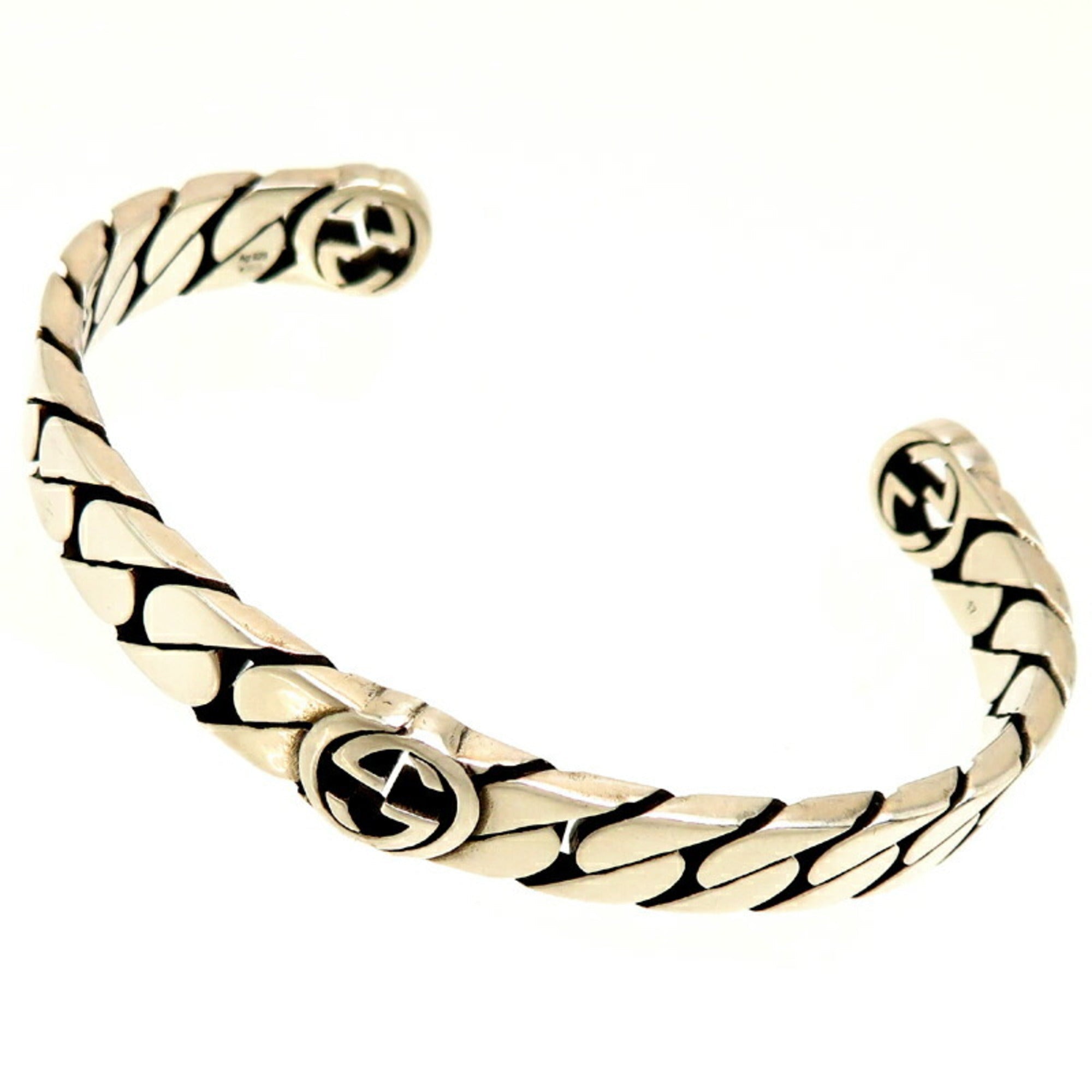 Interlocking G Bracelet Sterling Silver