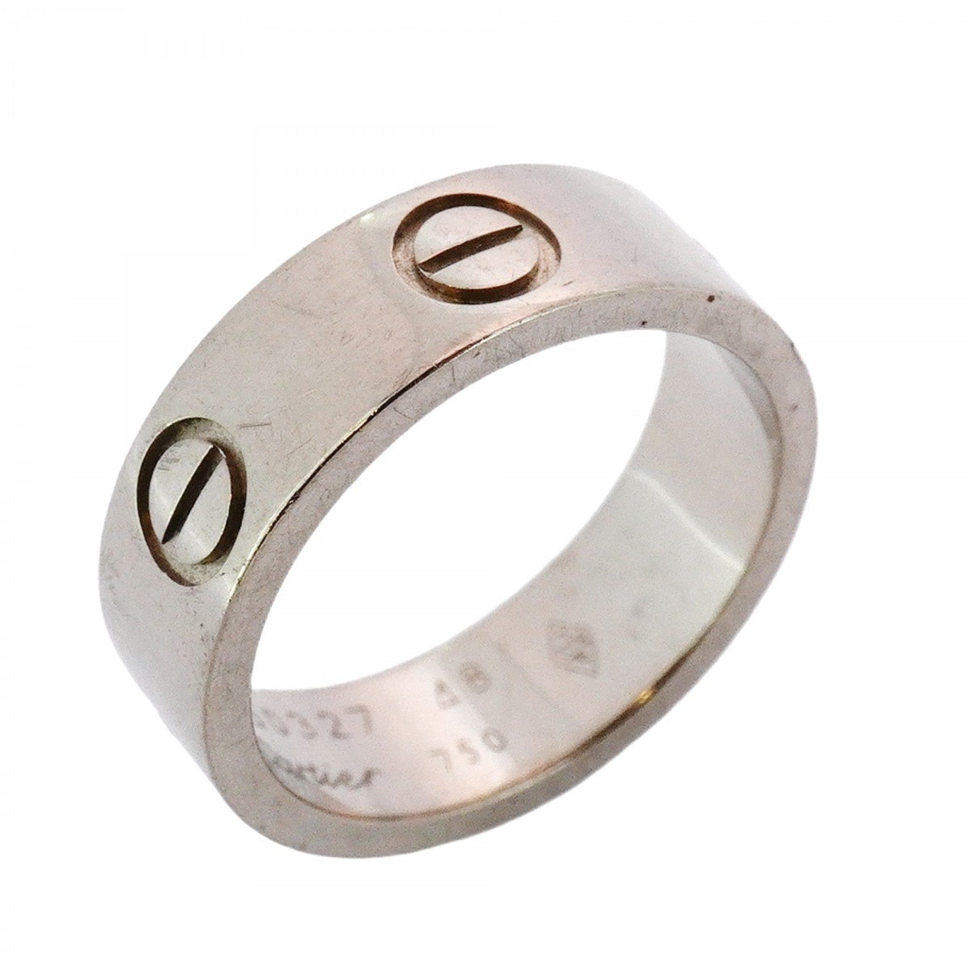 Love Ring 18K White Gold