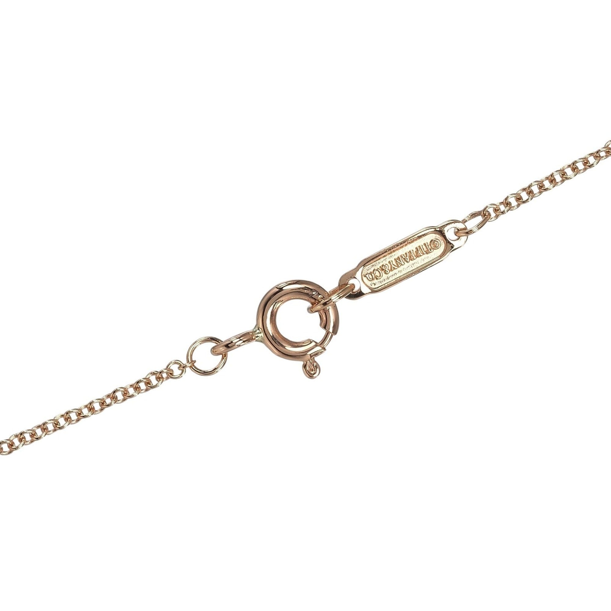 Mini Cross Pendant Necklace 18K Rose Gold with Diamond