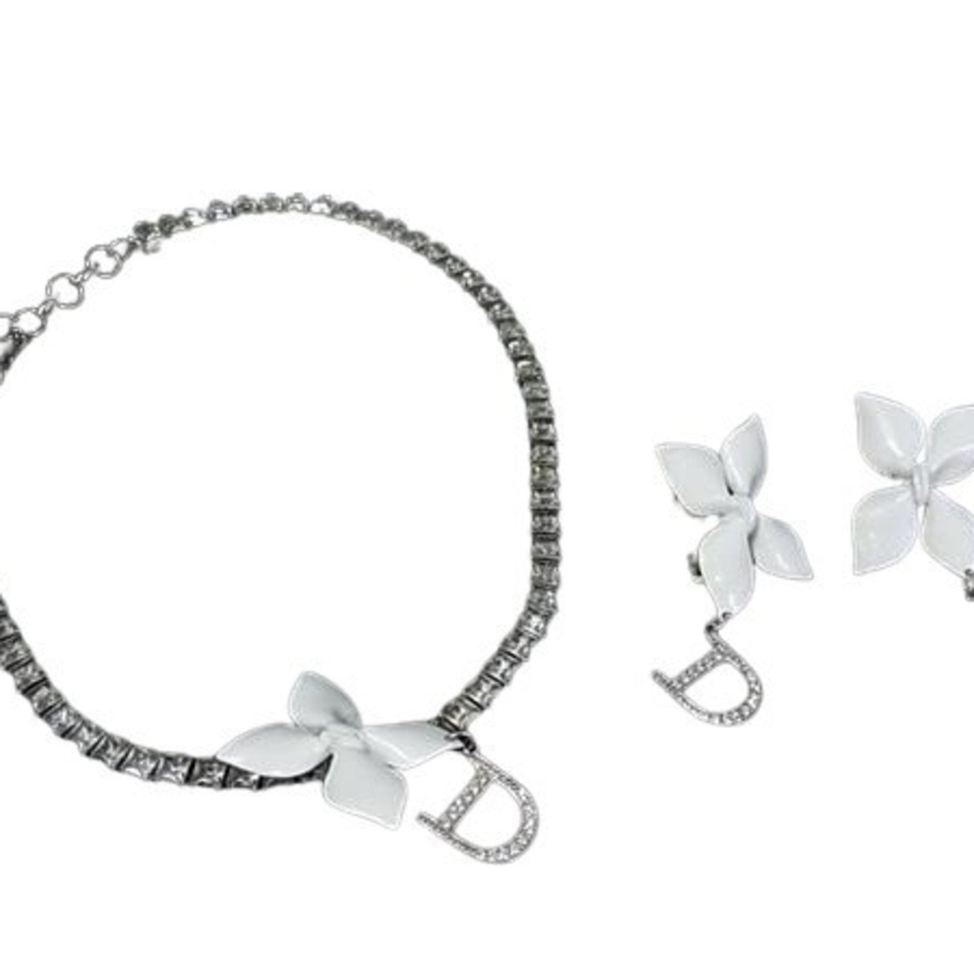 Earrings Silver-Tone Metal