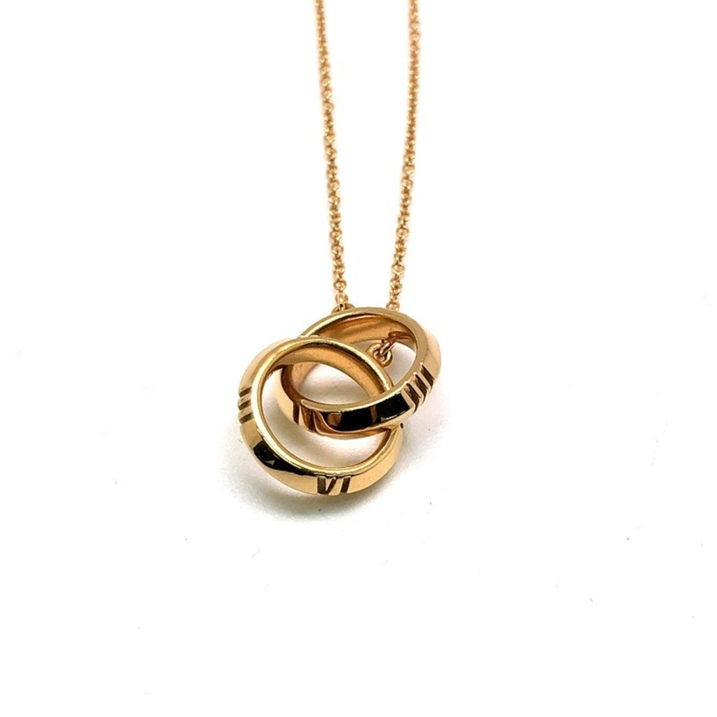 Atlas Pendant Necklace 18K Rose Gold