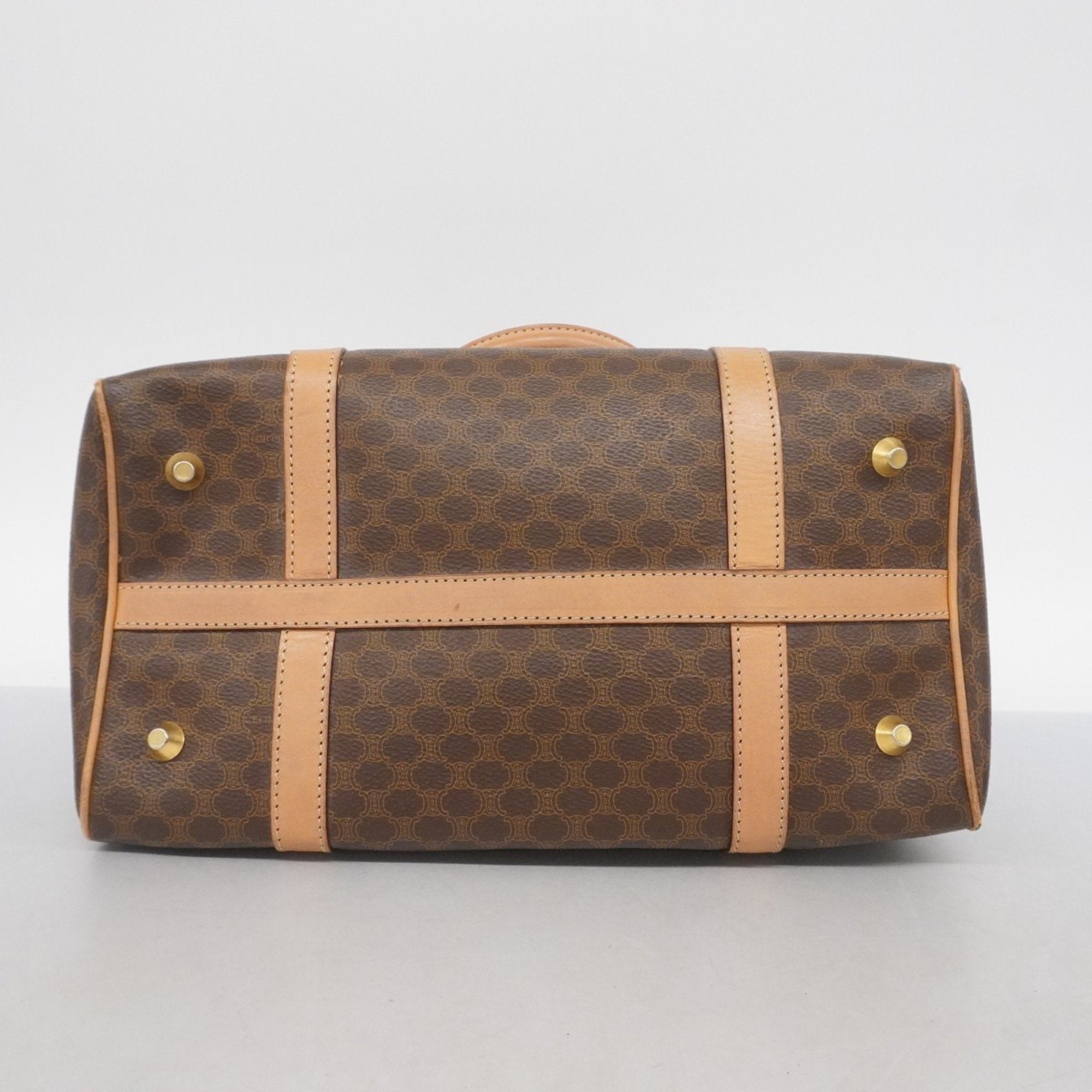 Vintage Duffle Bag Macadam Coated Canvas Medium
