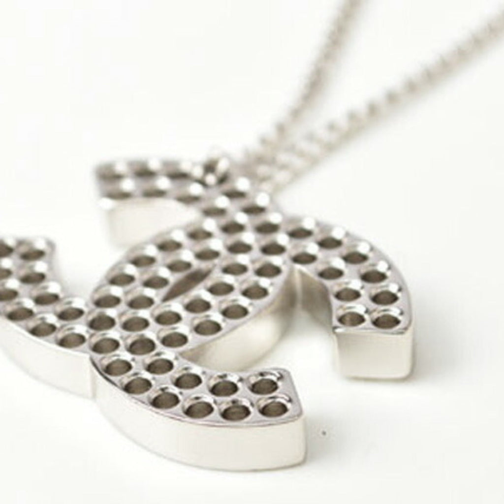 Pendant Necklace Metal Silver