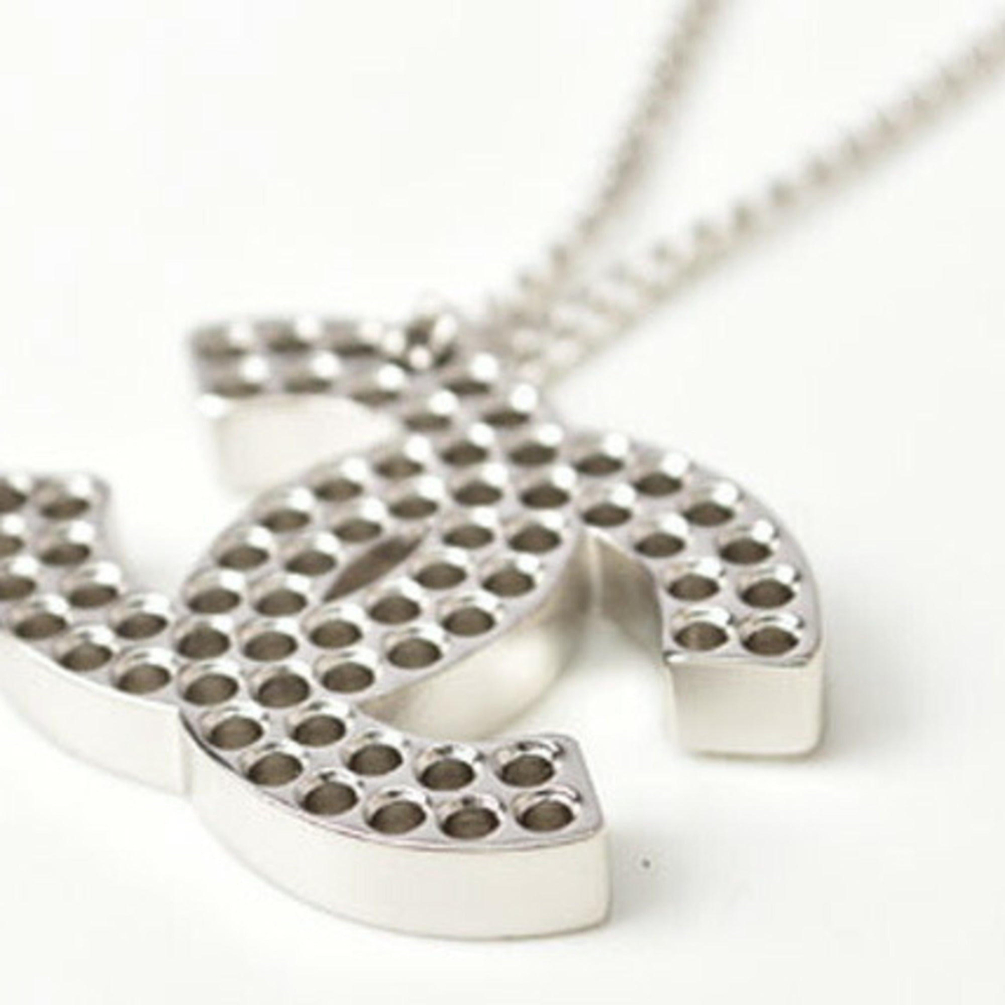 Pendant Necklace Metal Silver