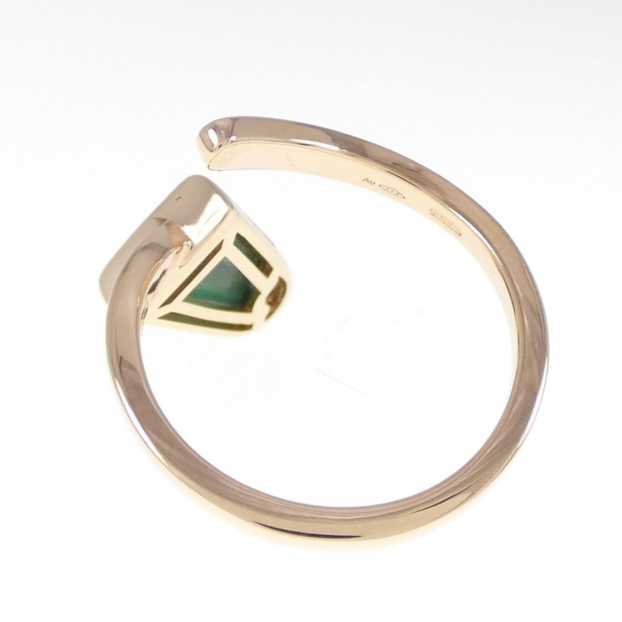 Gelati Ring 18K Rose Gold with Diamond and Malachite