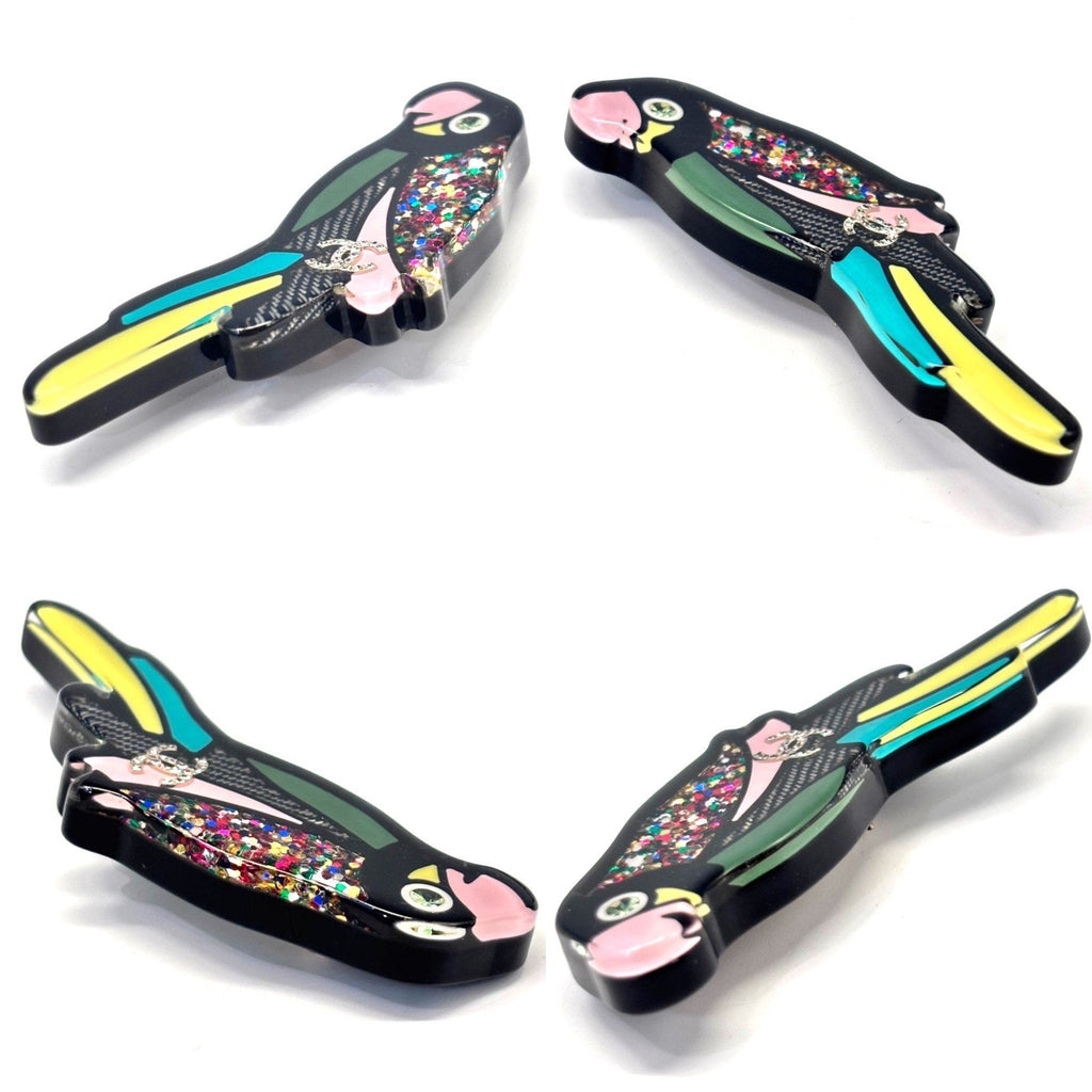 Brooch Multi-Color Plastic