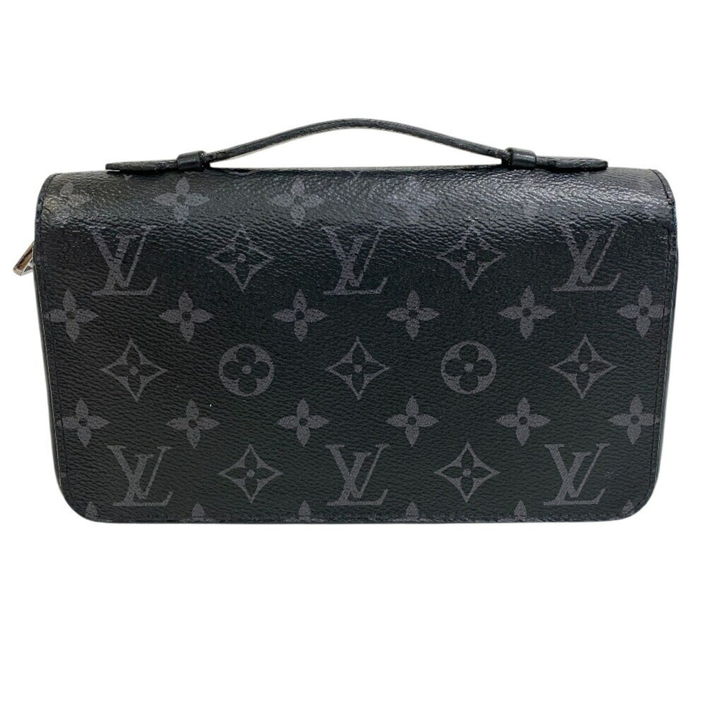 S Lock Vertical Wearable Wallet Monogram Eclipse Canvas