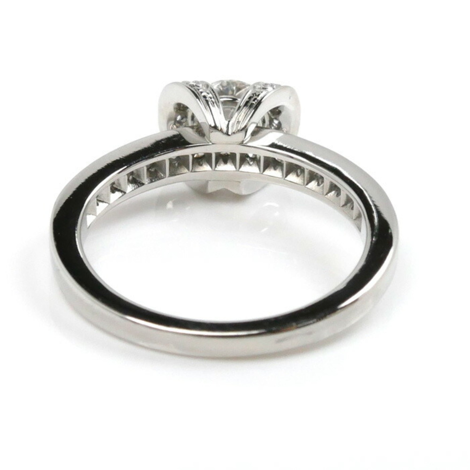 Band Ring Platinum with Diamond